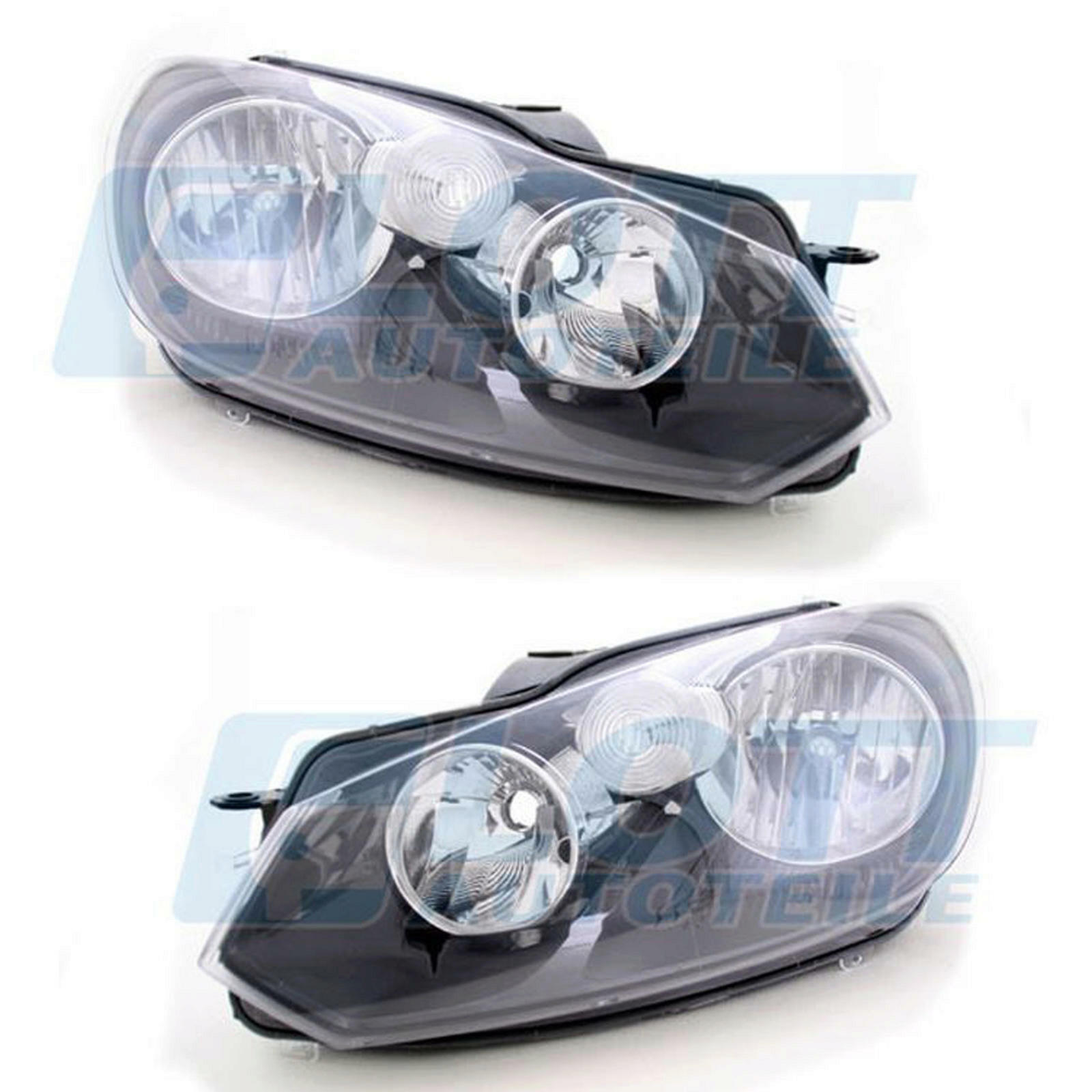 Hauptscheinwerfer H15 H7 links + rechts passend f&uuml;r VW Golf 6 5K1 1.4 1.6 1.2