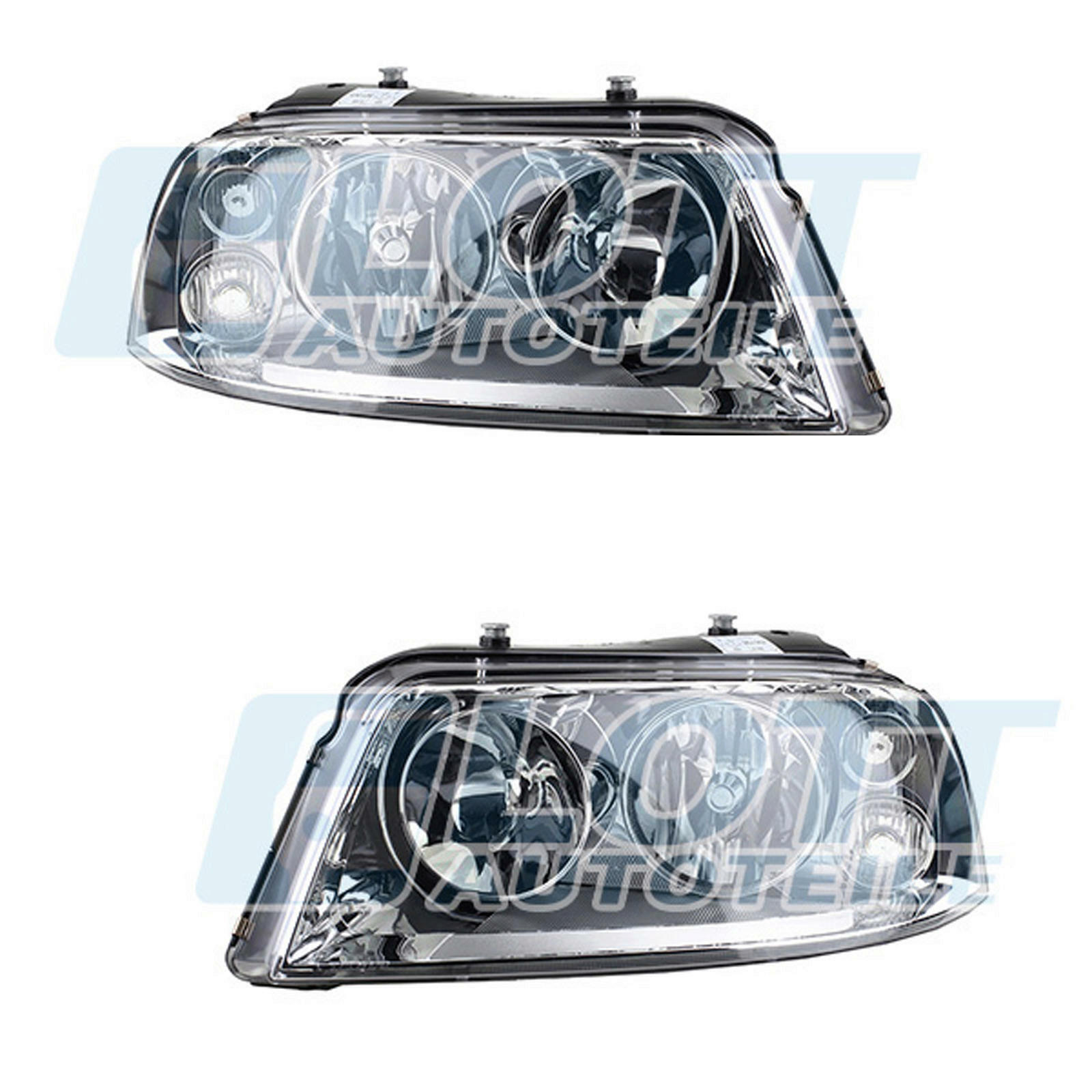 Hauptscheinwerfer H7 H1 links + rechts passend für VW Sharan 7M8 Seat Al...