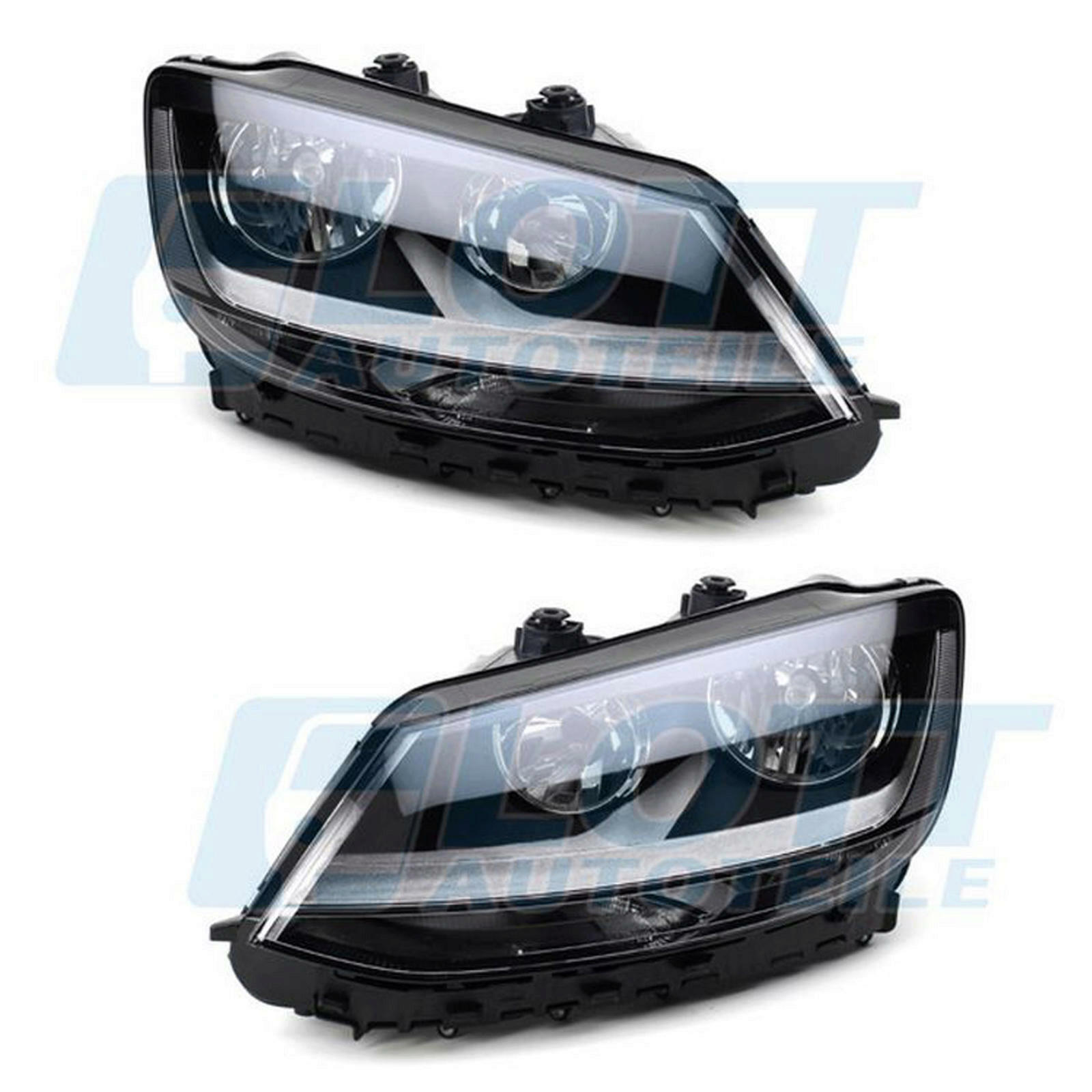 Hauptscheinwerfer H7 links + rechts passend für VW Sharan 7N1 2.0 TDI 1....