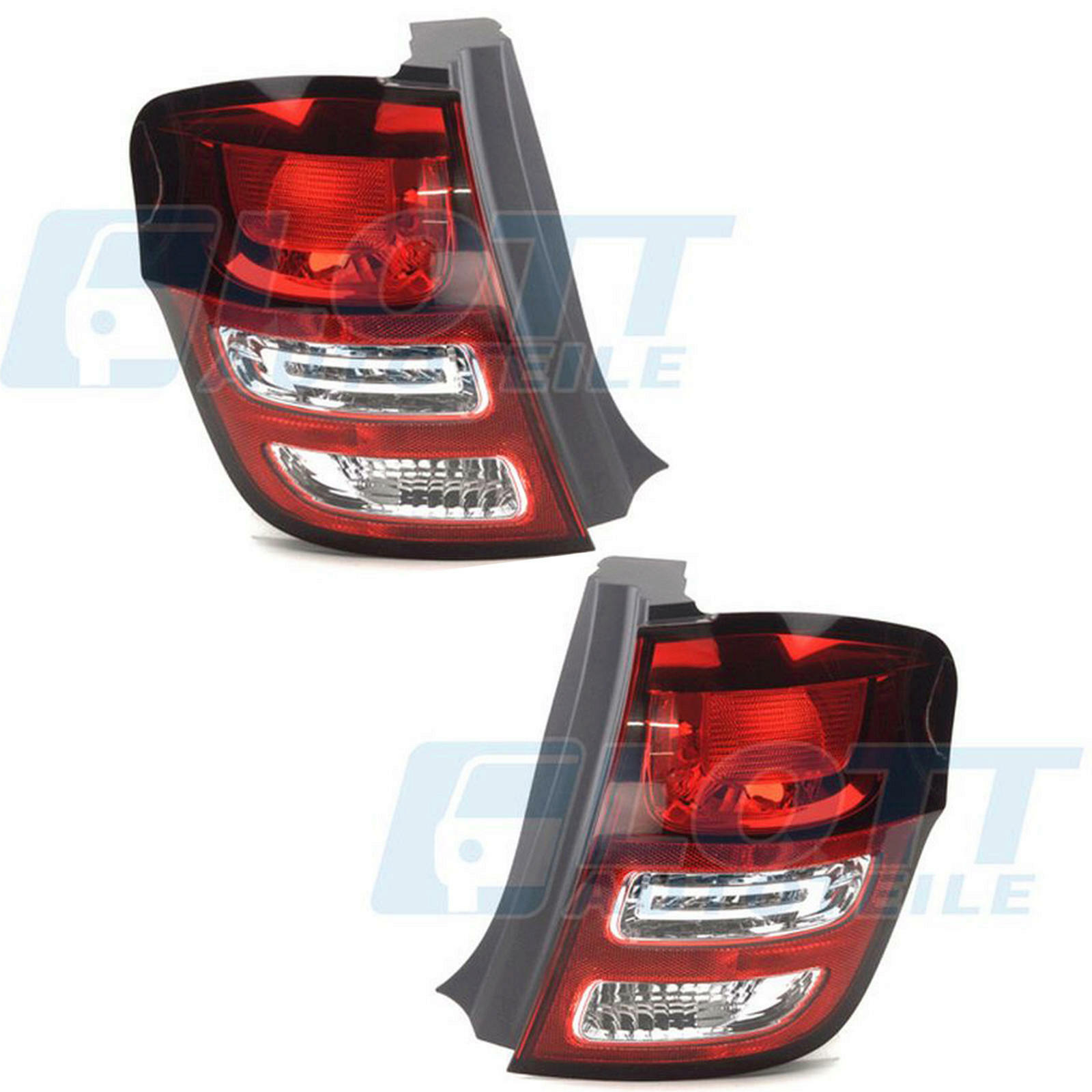 2x Heckleuchte links + rechts außen LED passend für Citroen C3 2 BJ bis 12/2012