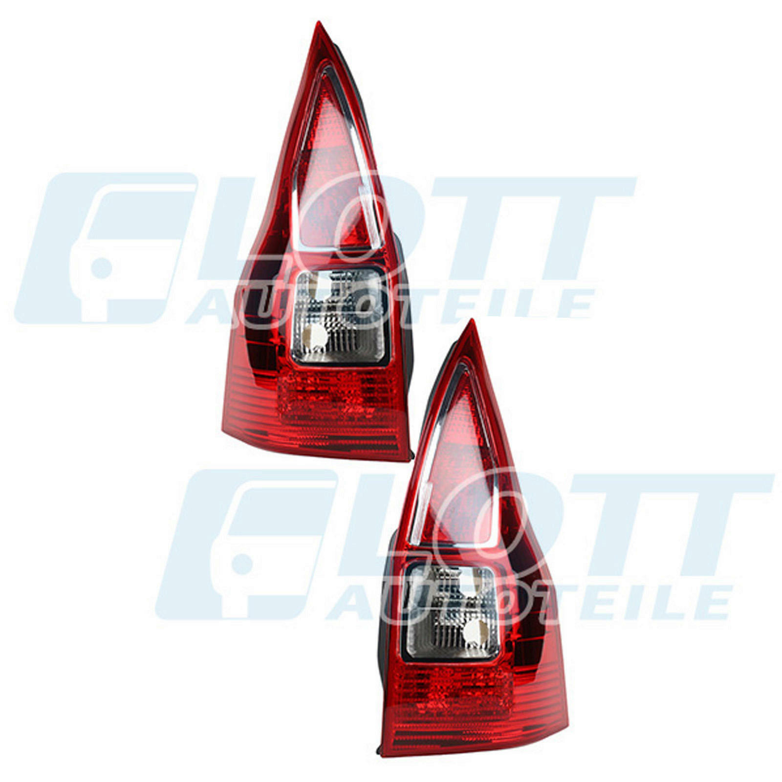2x Heckleuchte links + rechts LED passend f&uuml;r Renault Megane 2 ab BJ bis 12/2007