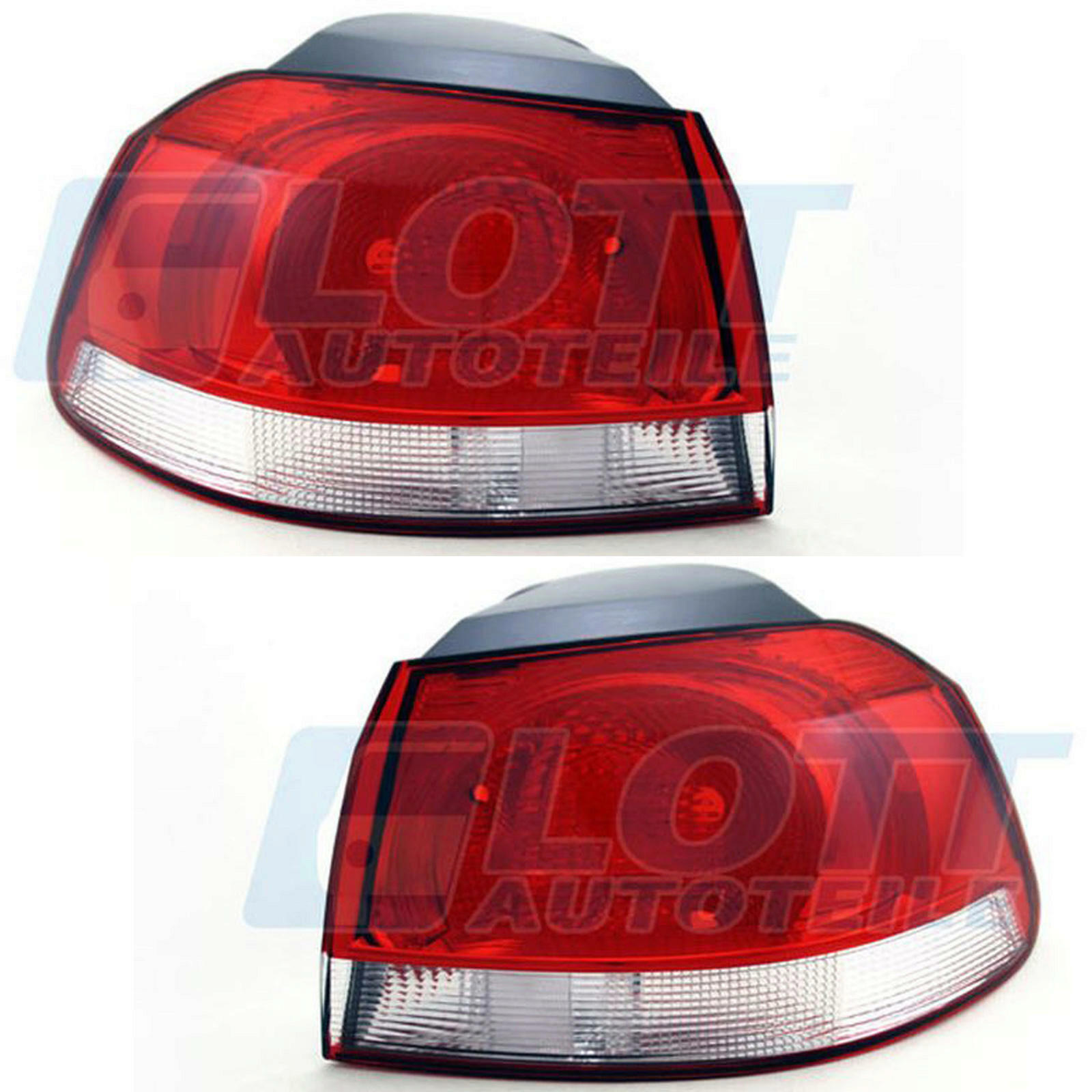 2x Heckleuchte links + rechts außen LED passend für VW Golf 6 5K1 ...