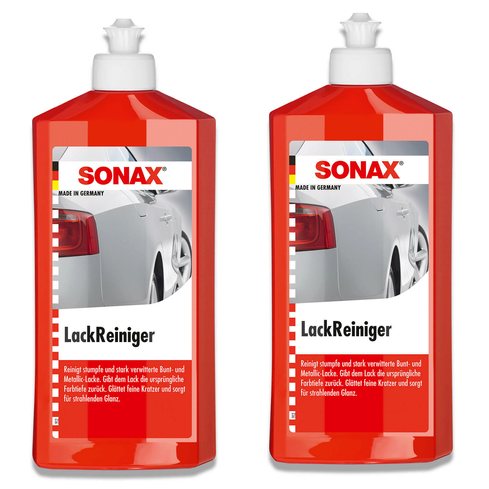 2x SONAX 03022000 LackReiniger Intensiv Politur Glanz Pflege Auffrischen 500 ml