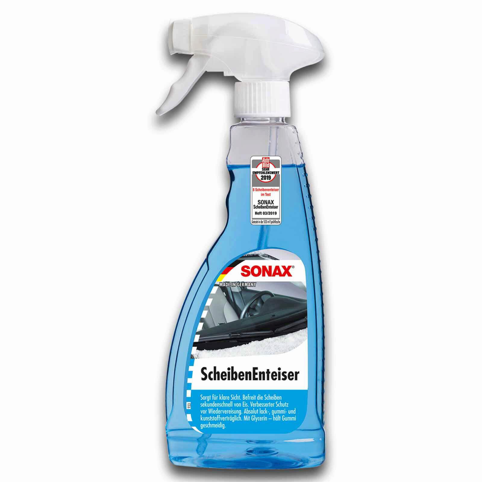 Winterpaket "Klare Sicht" SONAX Enteiser Frostschutz Gummipflege Ei...