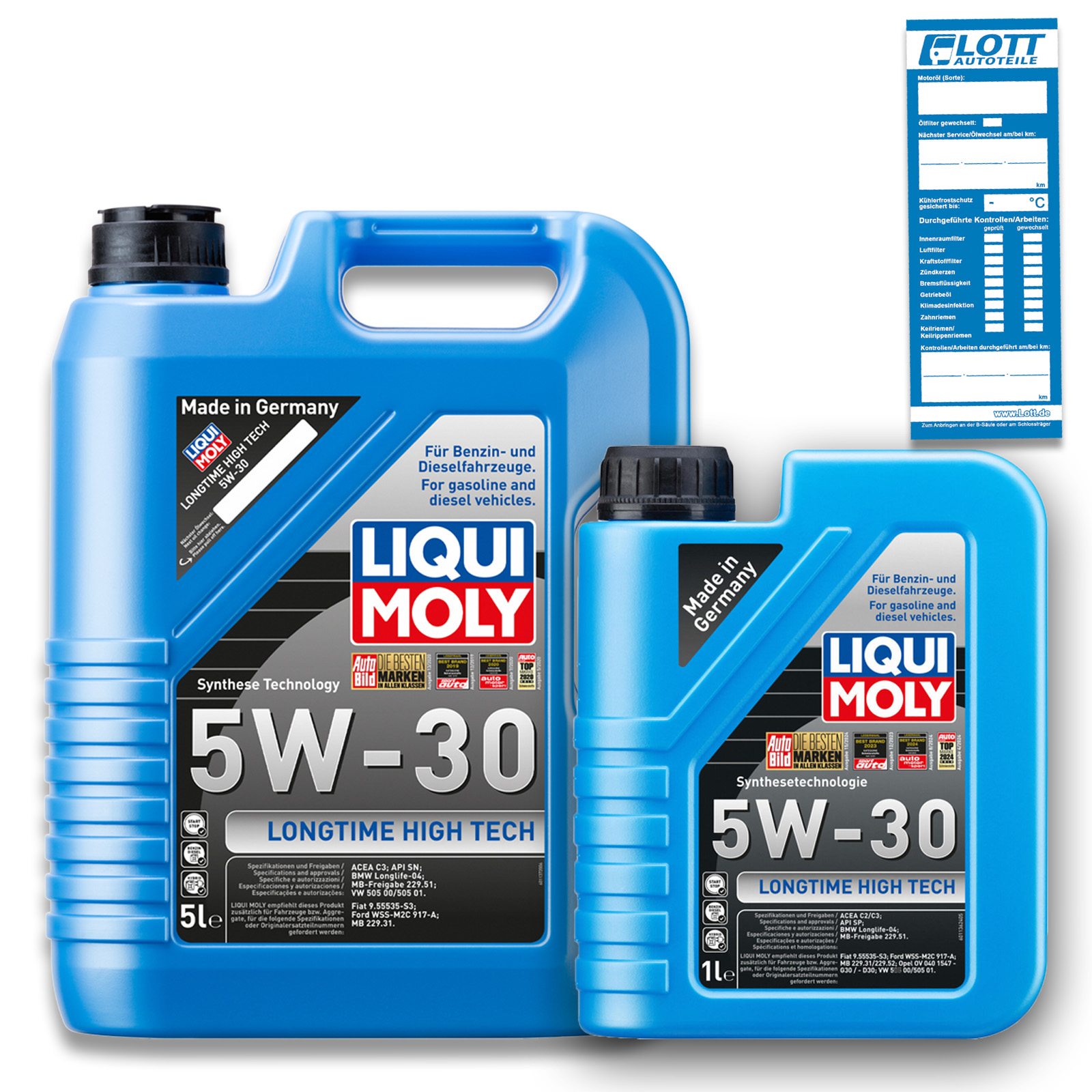 6L Liqui Moly Longtime High Tech 5W-30