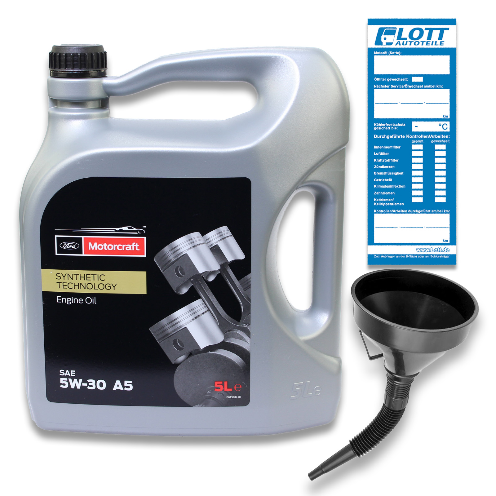 Original Ford Motorcraft Öl 5L 5W-30 A5 Öl passend für Freigab...