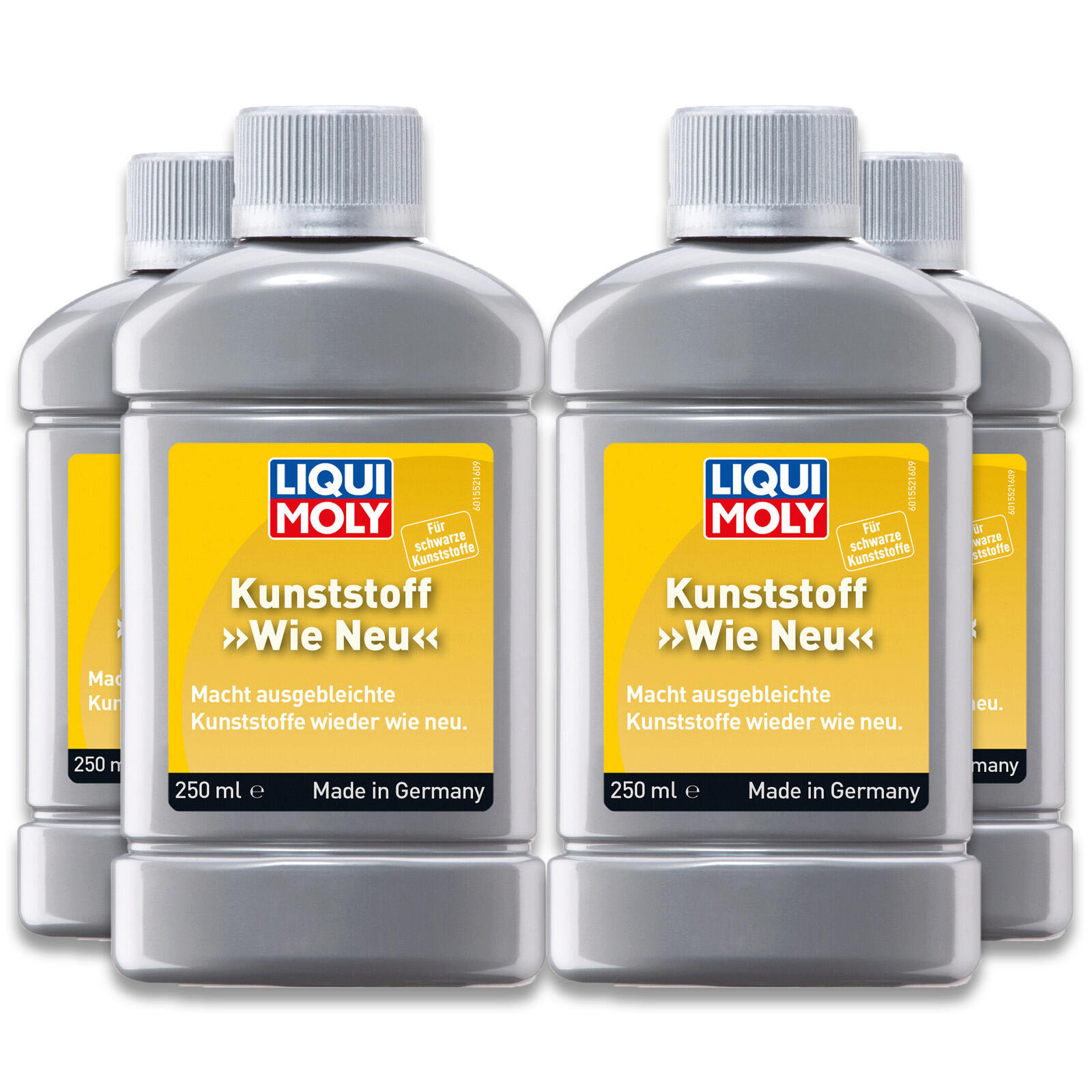 4x 250ml Liqui Moly 1552 Kunststoff WIE NEU Kunststoffaufbereitung Schutz