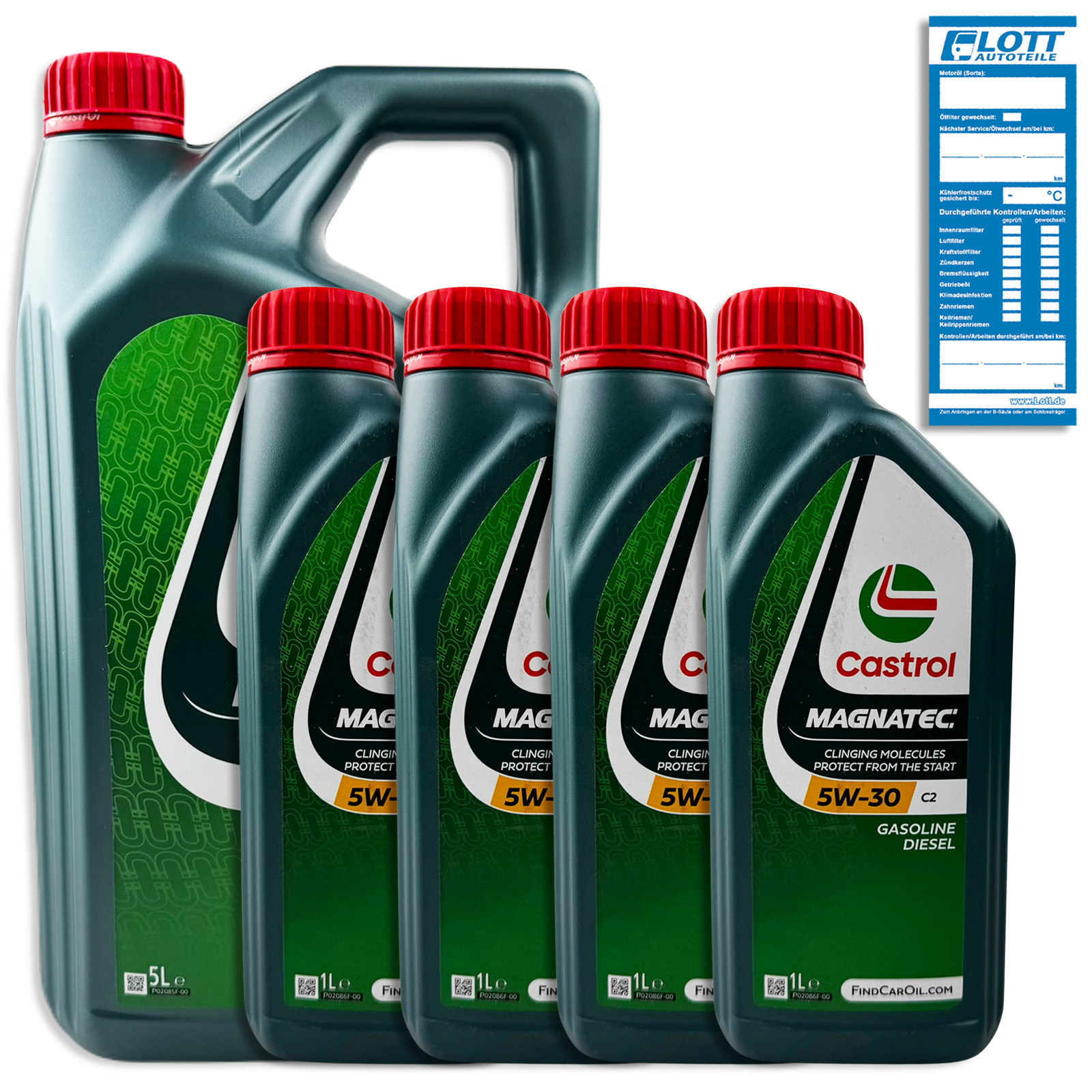 9L Castrol Motoröl Magnatec Stop-Start C2 5W-30 ACEA C2 PSA B71 2290 Motorenöl