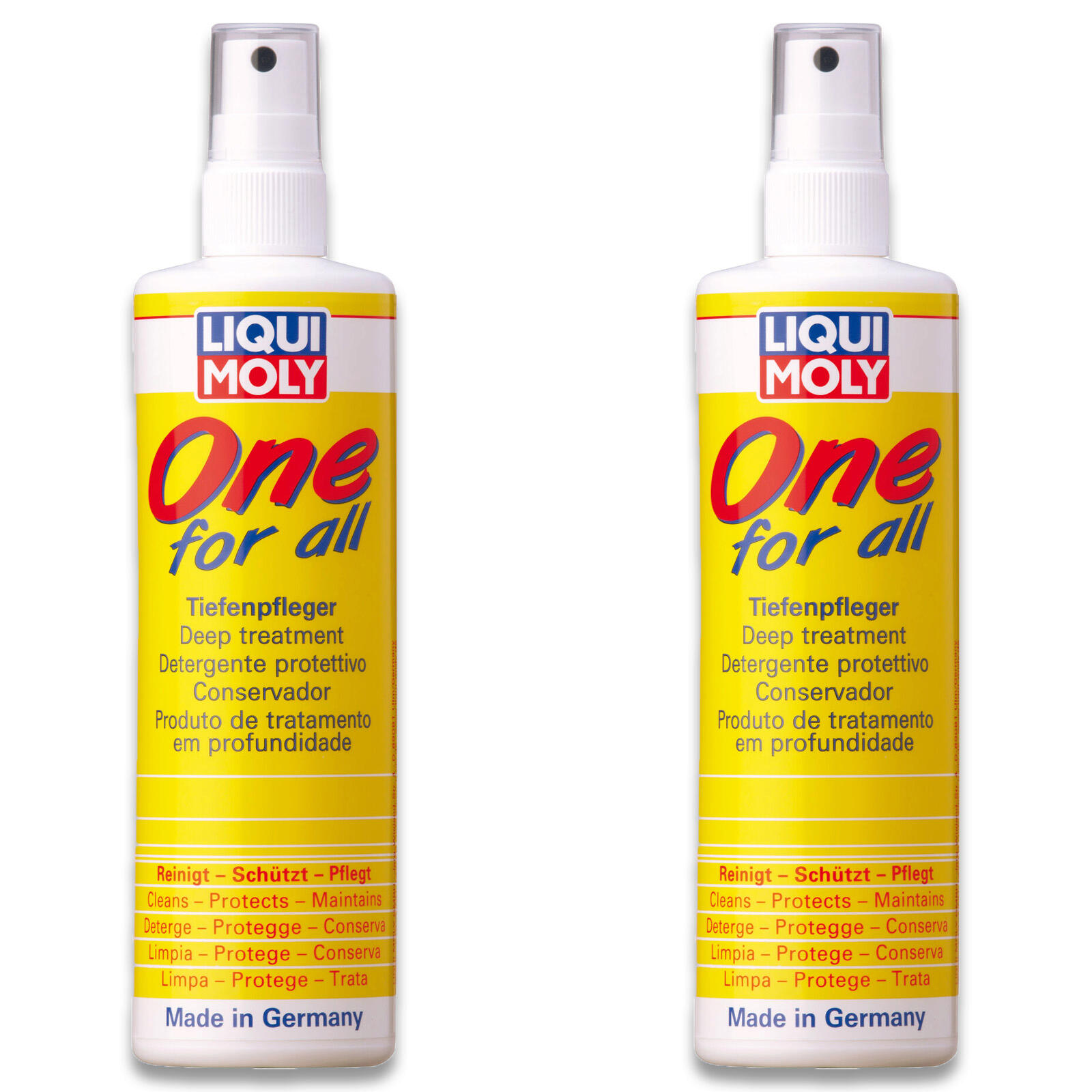 2x 250ml Liqui Moly One for All Tiefenpfleger universal Kunststoffpflege