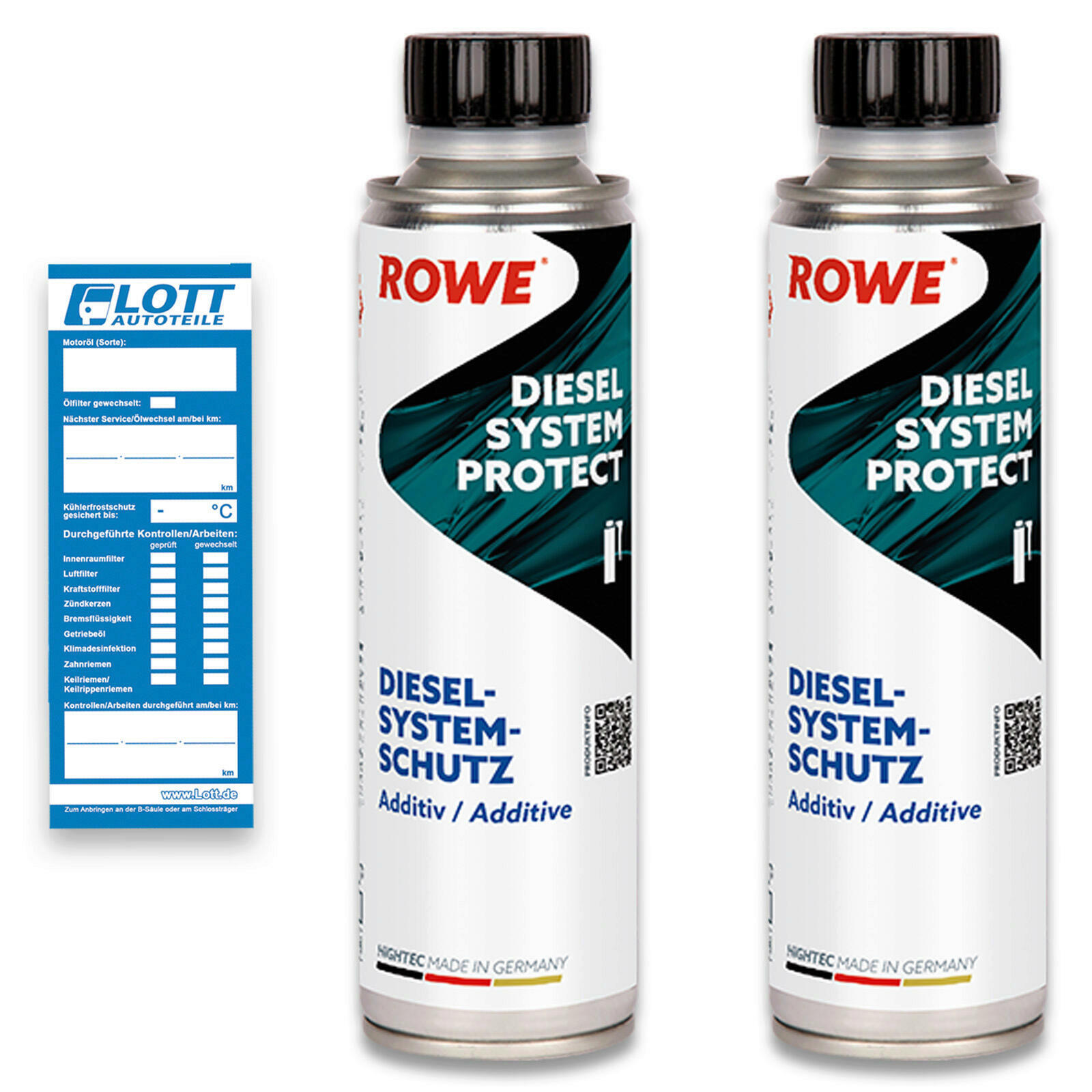 500ml ROWE HIGHTEC DIESEL SYSTEM PROTECT DIESELSYSTEMSCHUTZ KRAFTSTOFFADDITIV