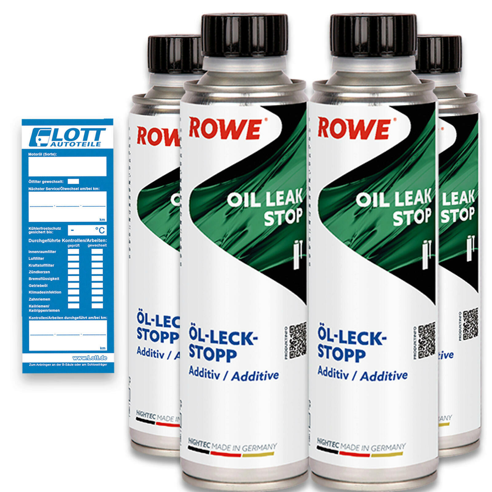 1L HIGHTEC OIL LEAK STOP / Ö-LECK-STOPP reduziert den Överbrauch