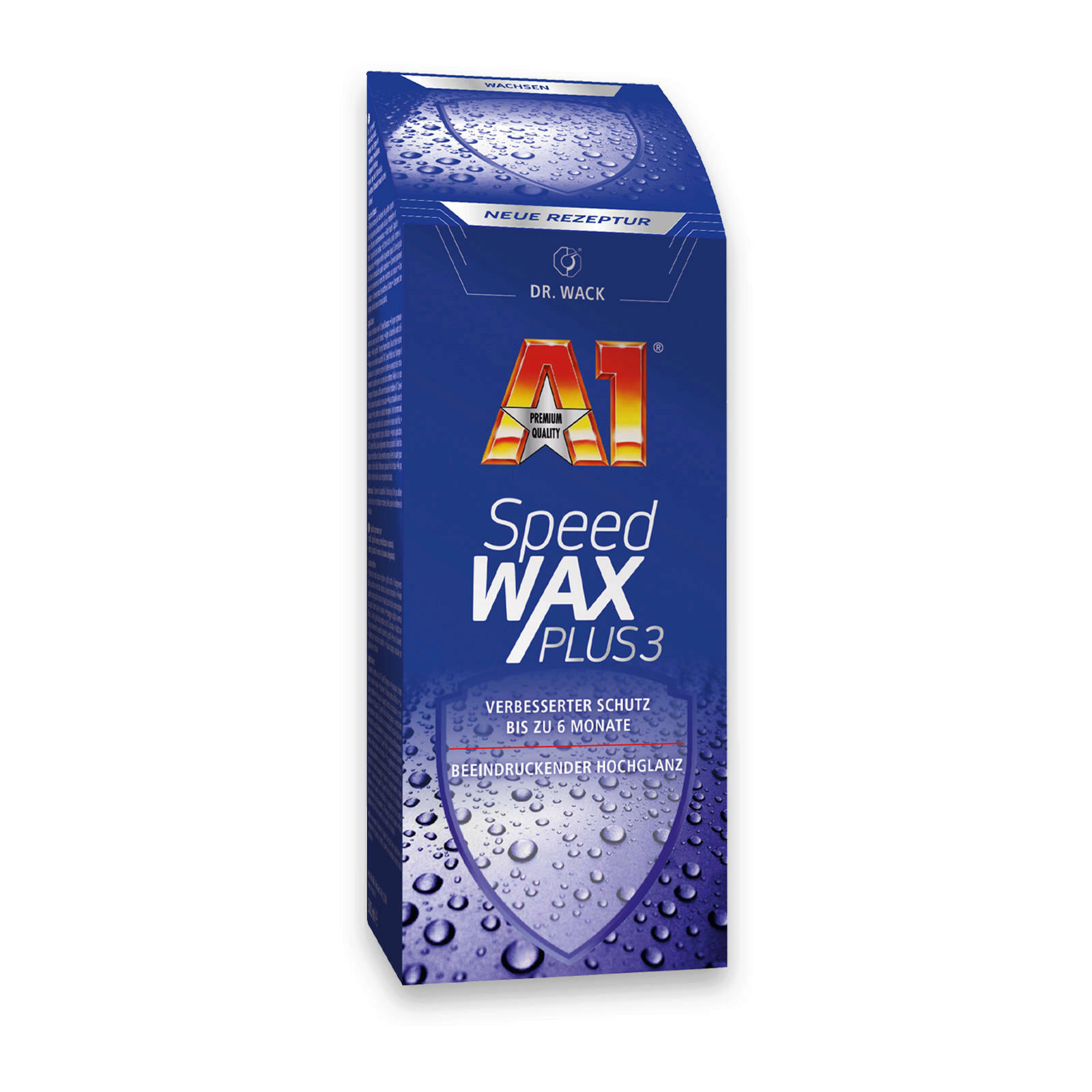 Dr.Wack A1 Speed Shampoo + A1 Speed Polish Politur + A1 Speed Wax Plus 3 + Tuch