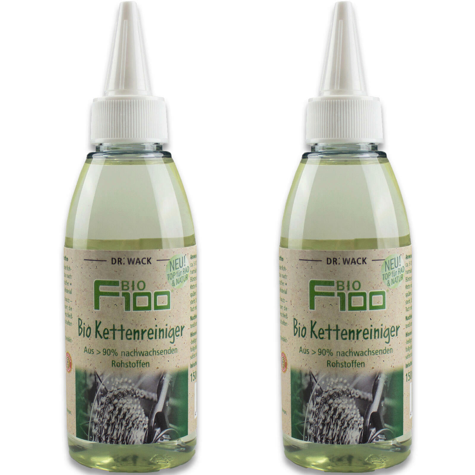 2x Dr.Wack F100 BIO Kettenreiniger Biologisch Nachhaltig Umweltfreundlich 150ml