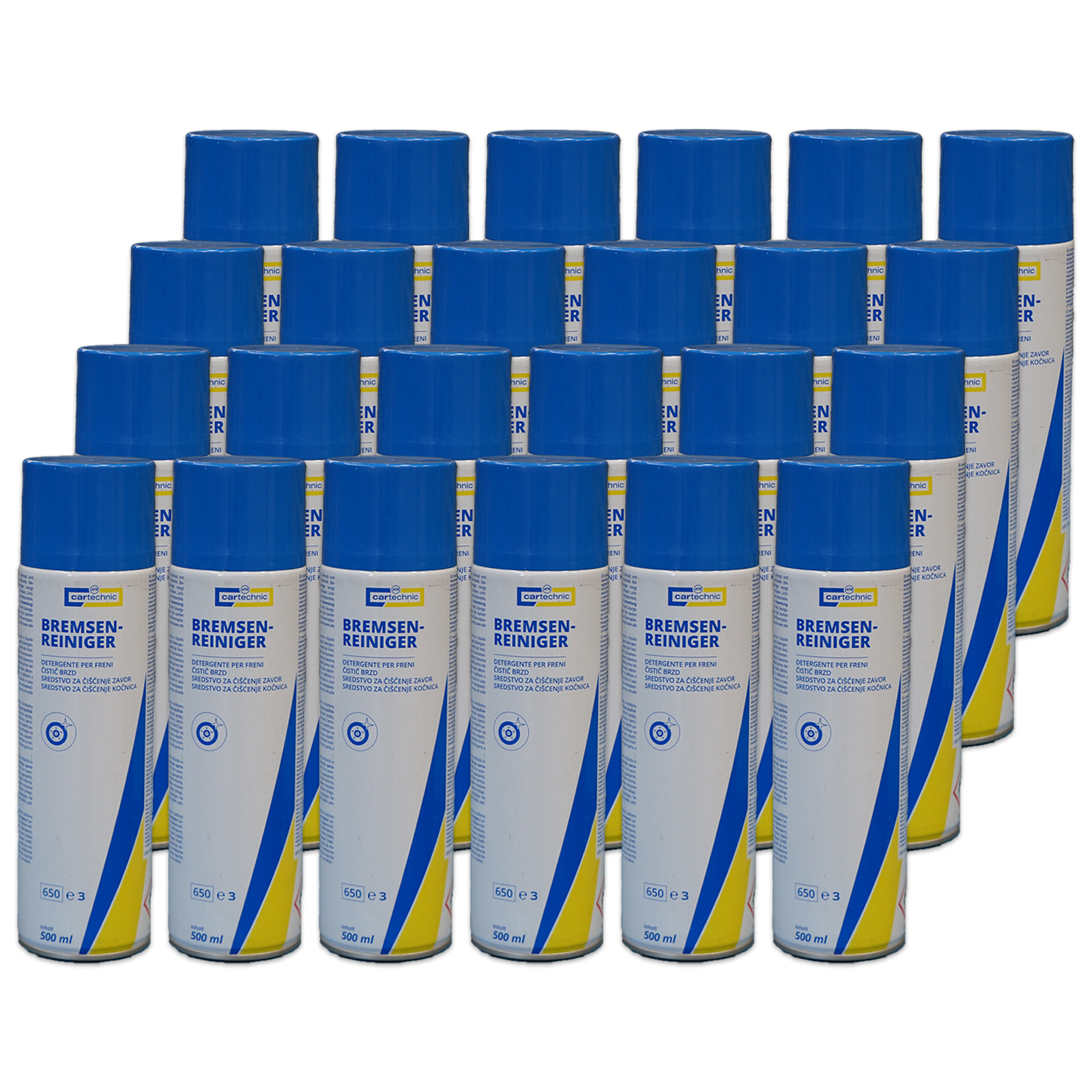 24x Cartechnic Bremsenreiniger 500ml