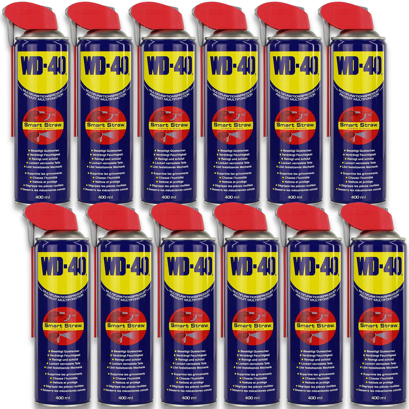 24x WD40 Vielzweck Spray je 400 ml Multifunktion Rostlöser reinigen &...
