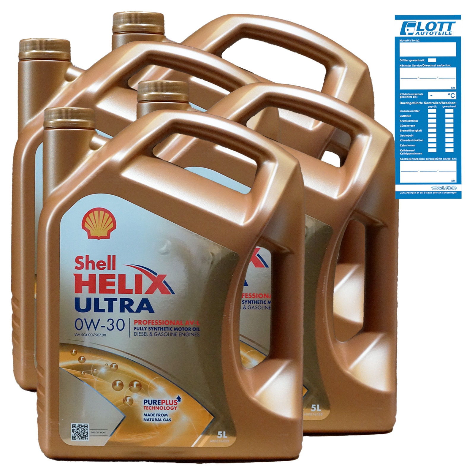 SHELL Engine Oil Helix Ultra Professional AV-L 0W-30
