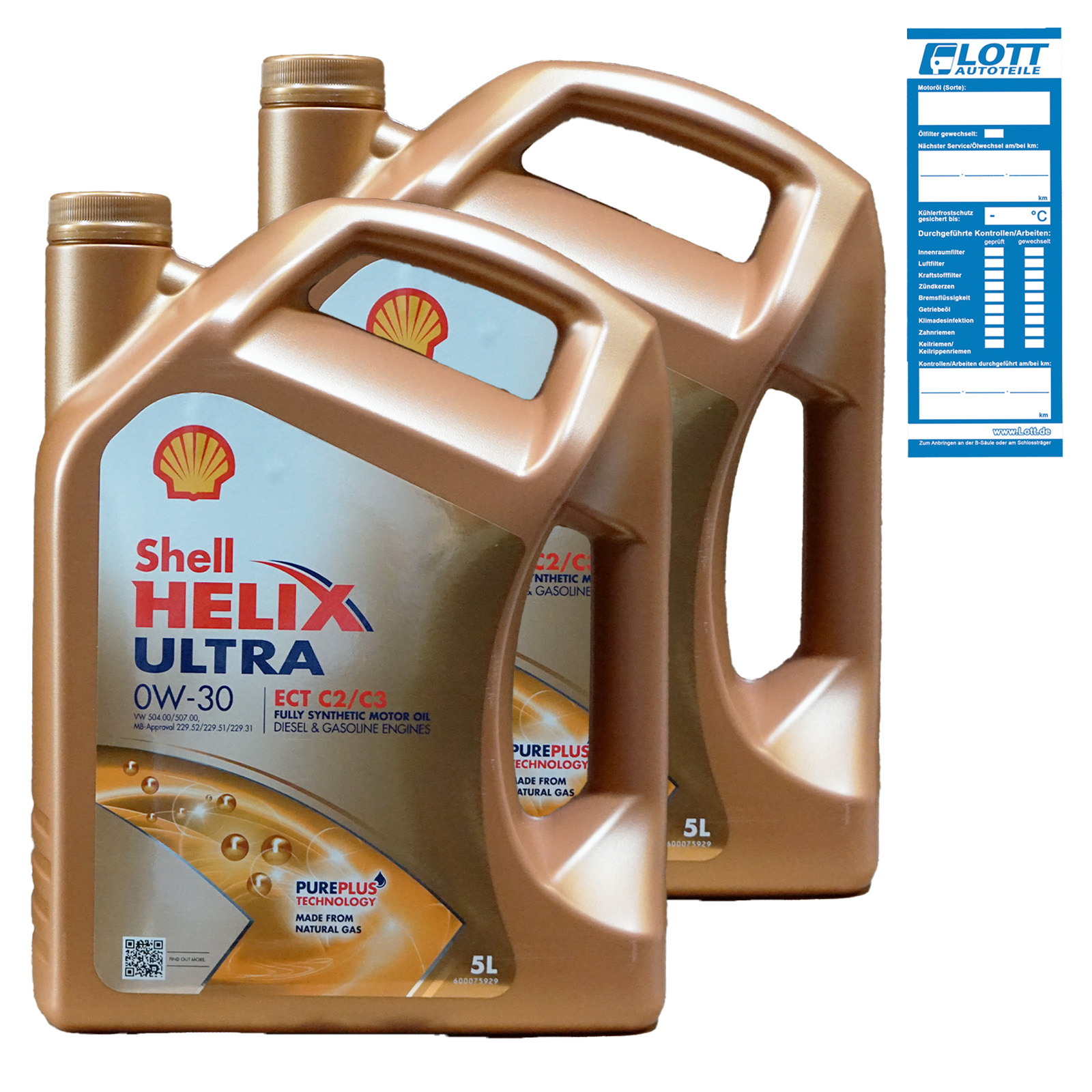 SHELL Engine Oil Helix Ultra ECT C2/C3 0W-30