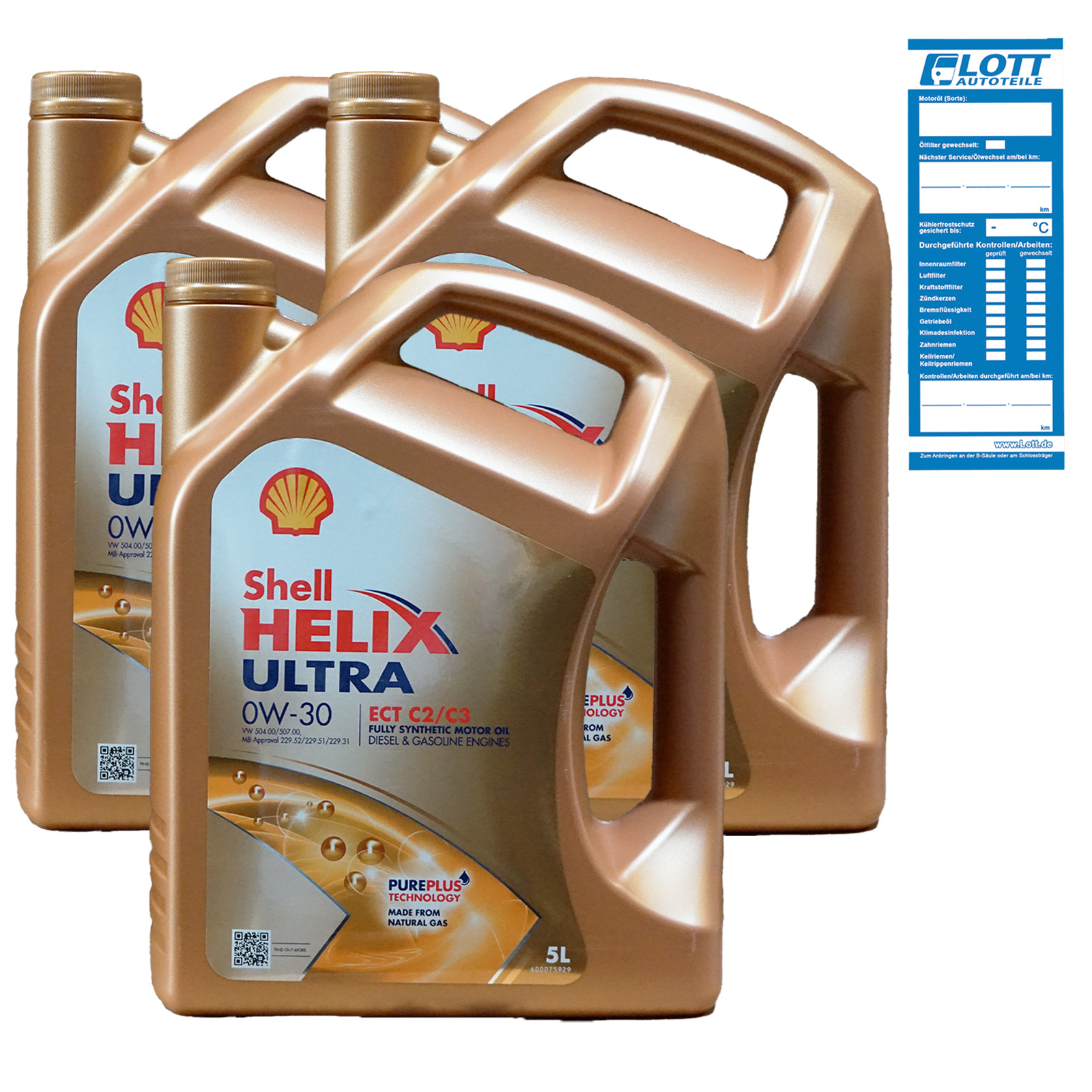 SHELL Engine Oil Helix Ultra ECT C2/C3 0W-30