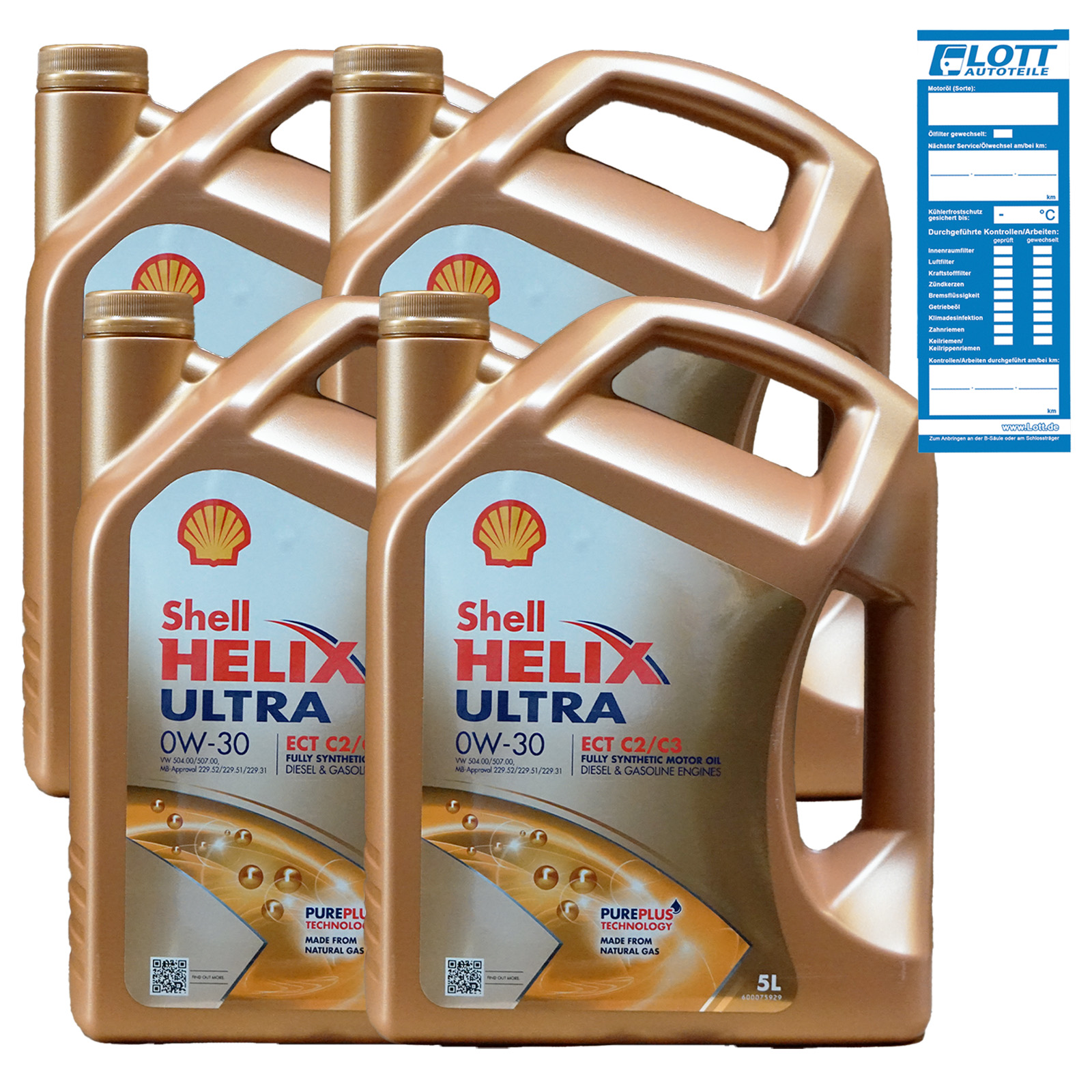 SHELL Engine Oil Helix Ultra ECT C2/C3 0W-30