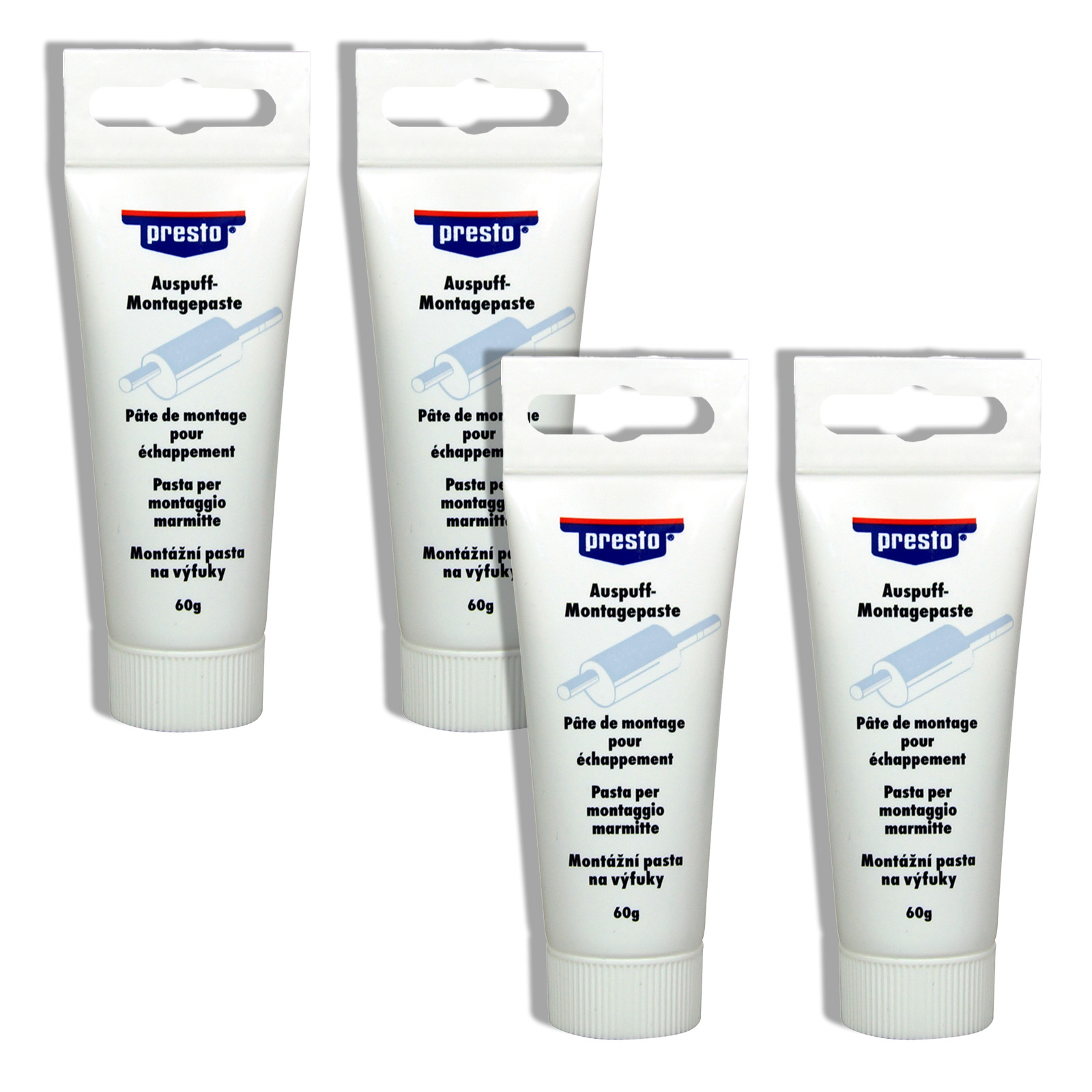 PRESTO Seal Paste, exhaust system DS 2-Schicht-Klarlack 400