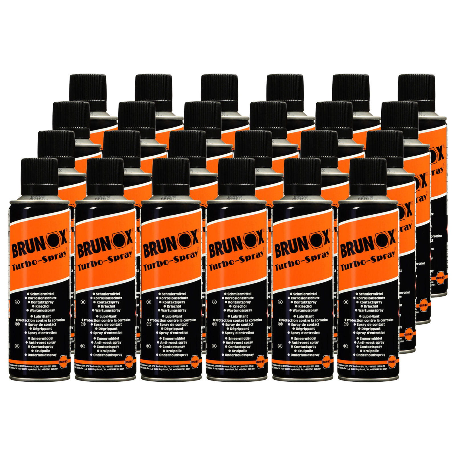 24x BRUNOX Turbo-Spray 300ml