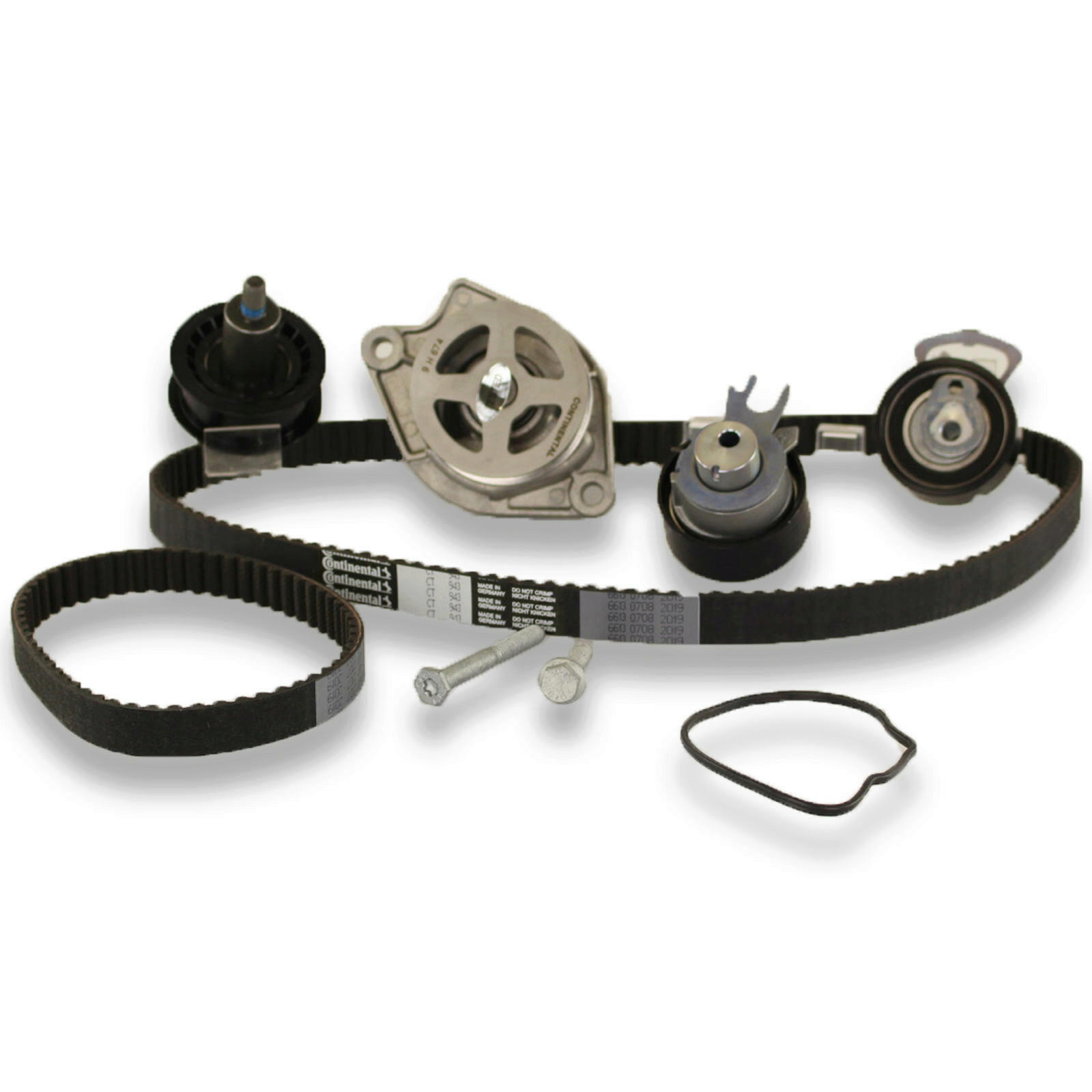 Conti Wasserpumpe Zahnriemensatz 5L Frostschutz VW Golf 4 5 Polo 9N 6R Fabia 1