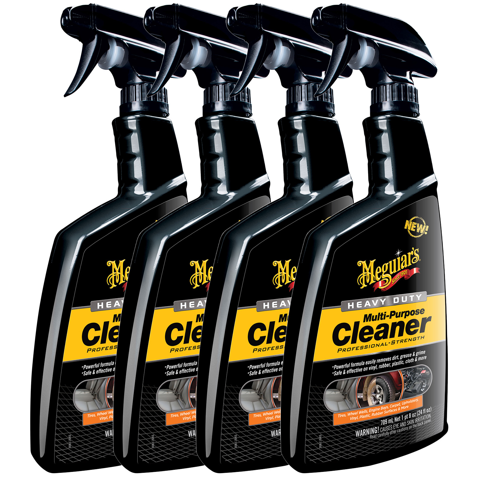4 Meguiars Heavy Duty Multi Purpose Cleaner Allzweckreiniger passend für Innen und Außen