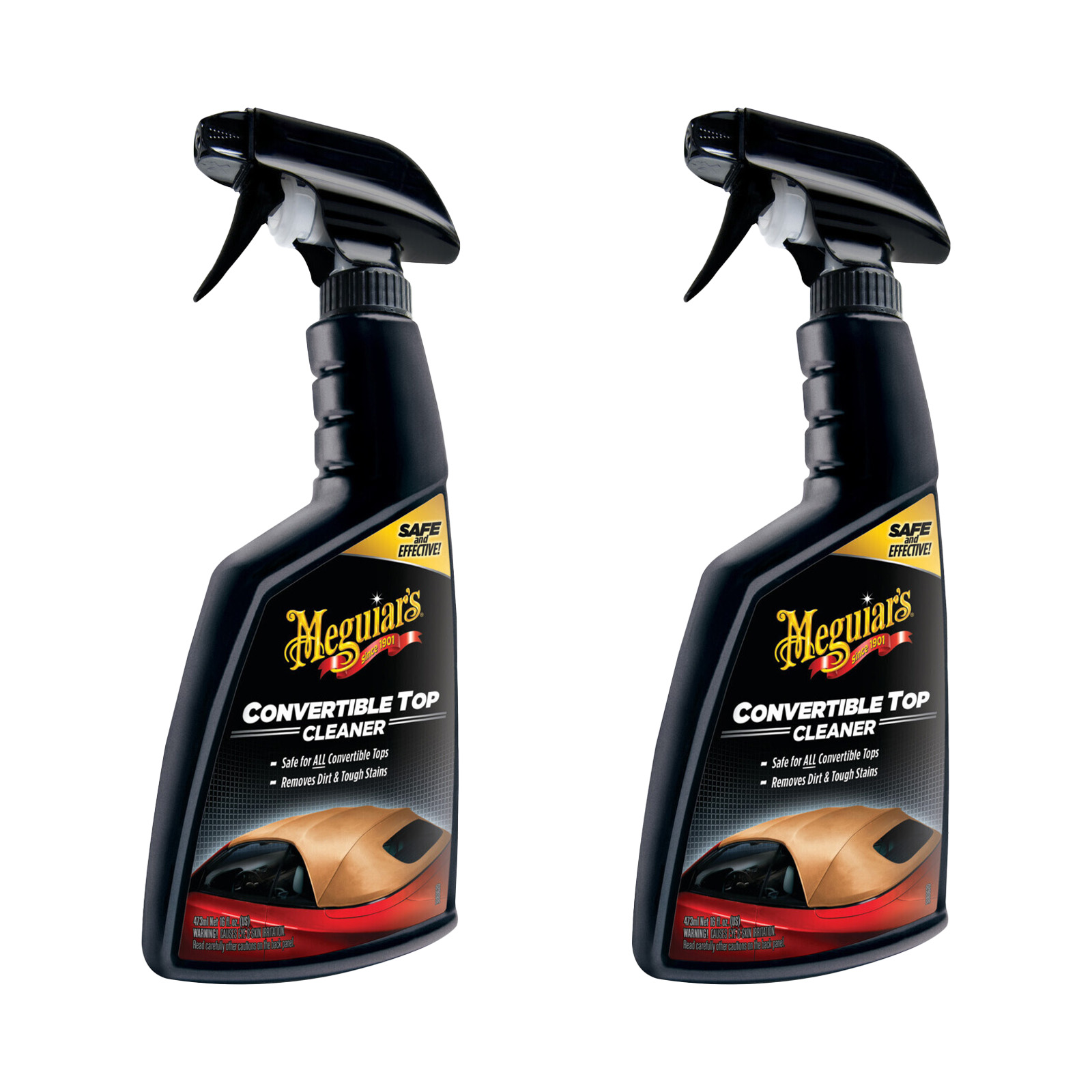 2x Meguiars Convertible & Cabriolet Reiniger 450ml Kunststoffreiniger