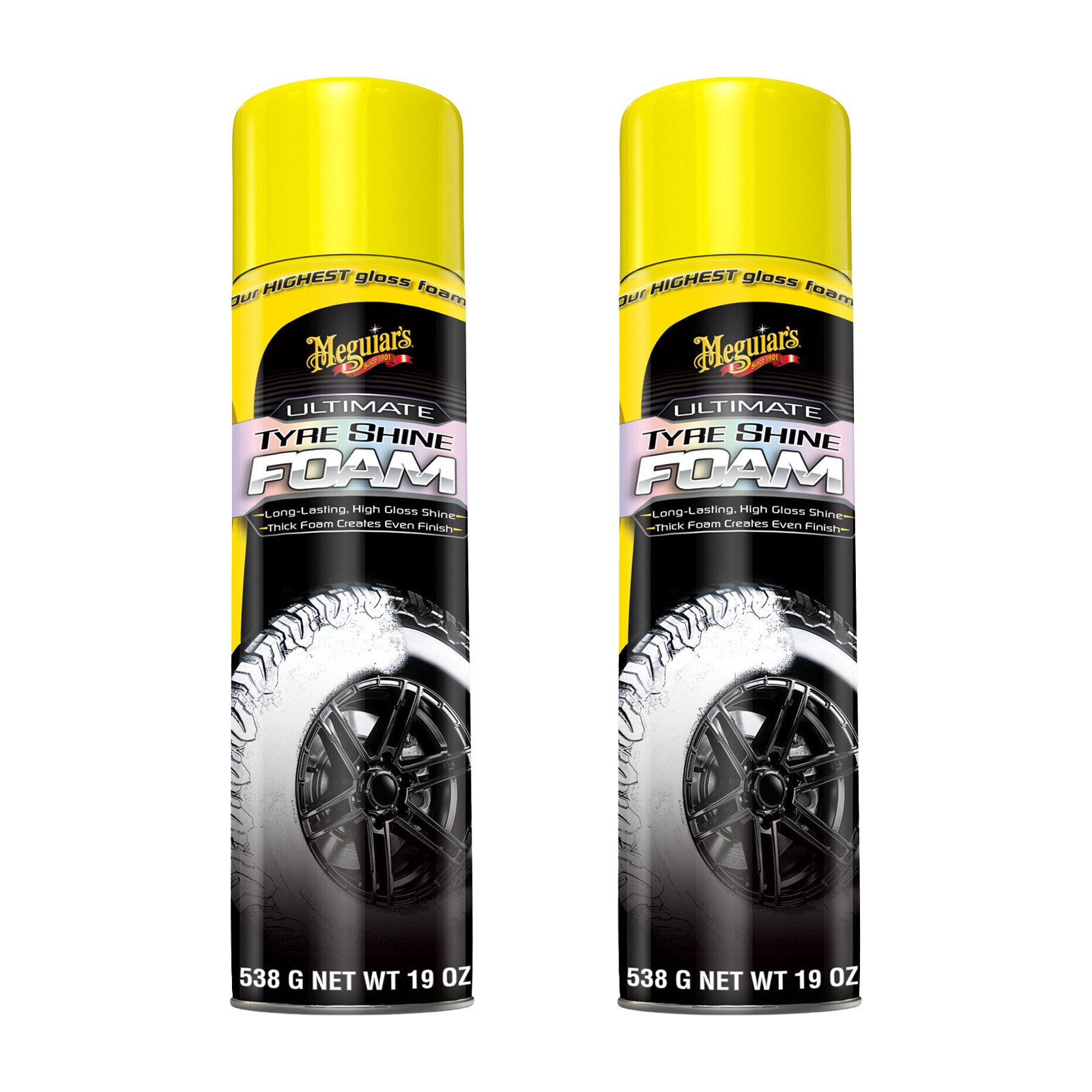 2x Meguiar's® Ultimate Insane Shine™ Tire Foam