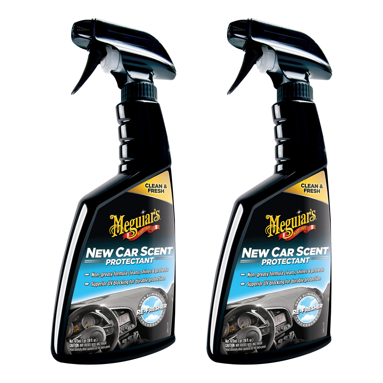 2x Meguiars New Car Scent Protectant Innenraumreiniger