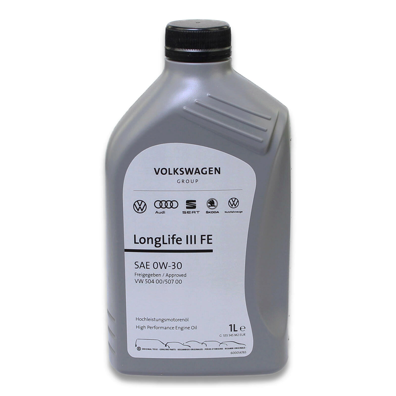 8L Original VW Audi 0W-30 Motoröl 504 00 507 00 Longlife 3 FE 5W-30 Nach...