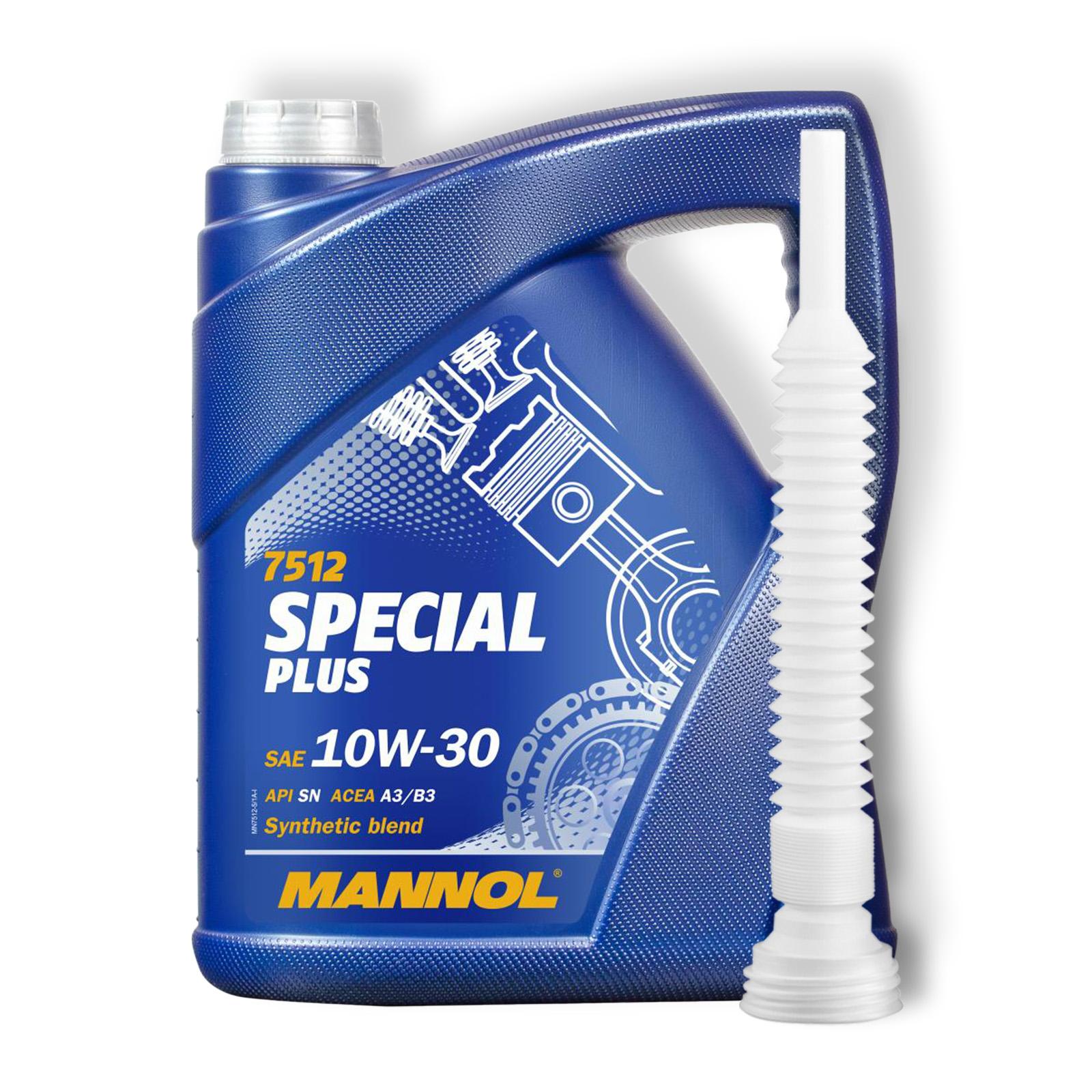 5L Mannol Special Plus 10W-30 Motoröl passend für ACEA A3/B3 VW 505...