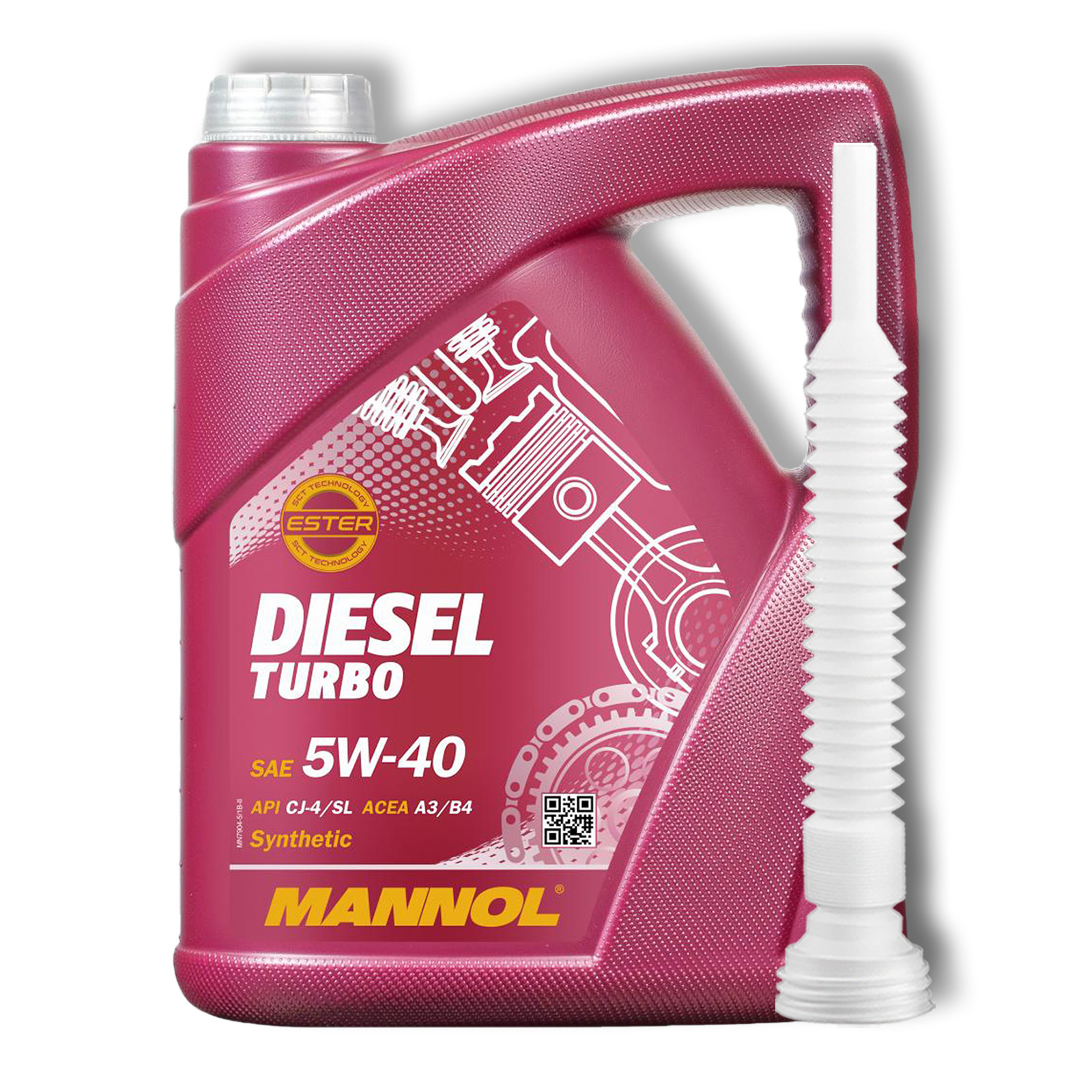 5L Mannol Diesel Turbo Motoröl 5W-40 passend für ACEA A3/B4 VW 502....