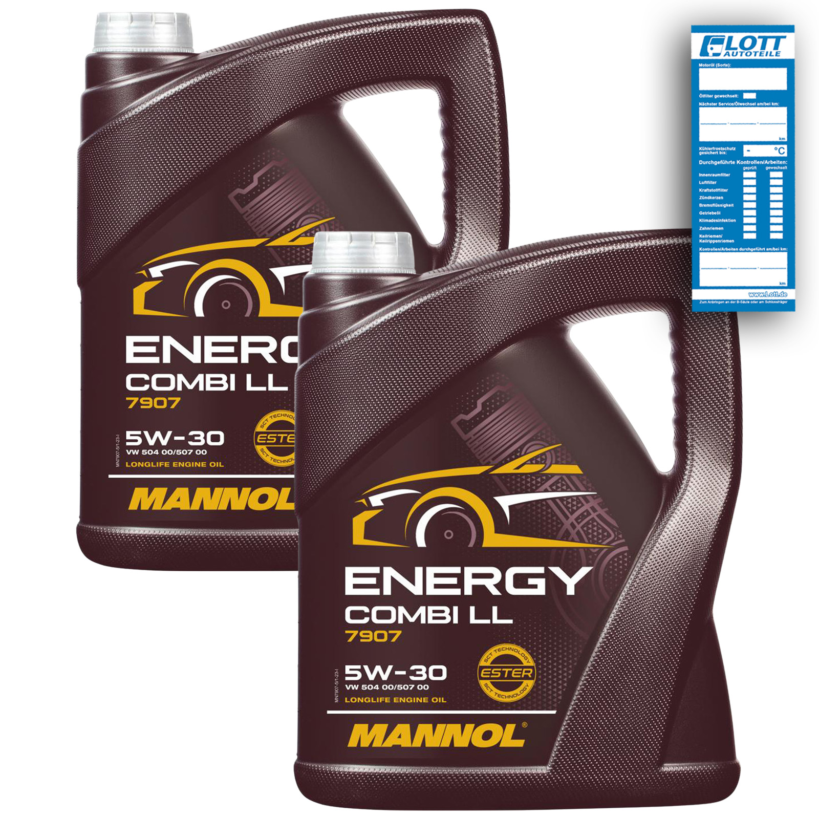 2x 5L Mannol Energy Combi LL 5W-30 Motoröl MN7907-5