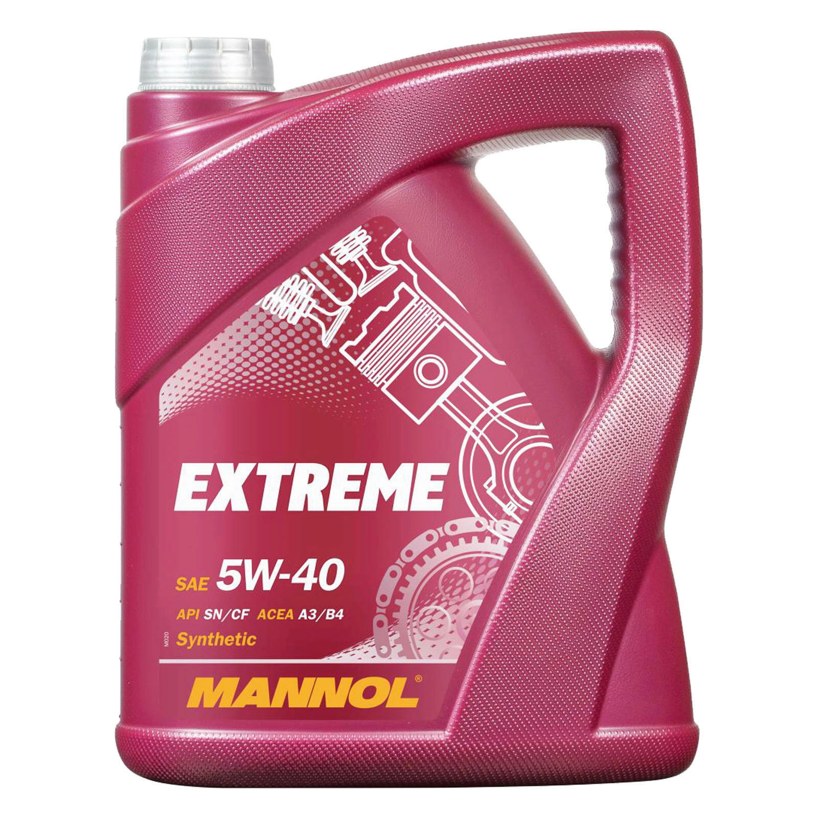 7L MOTORÖL MANNOL EXTREME 5W-40 5W40 MOTORENÖL passend für MB ...