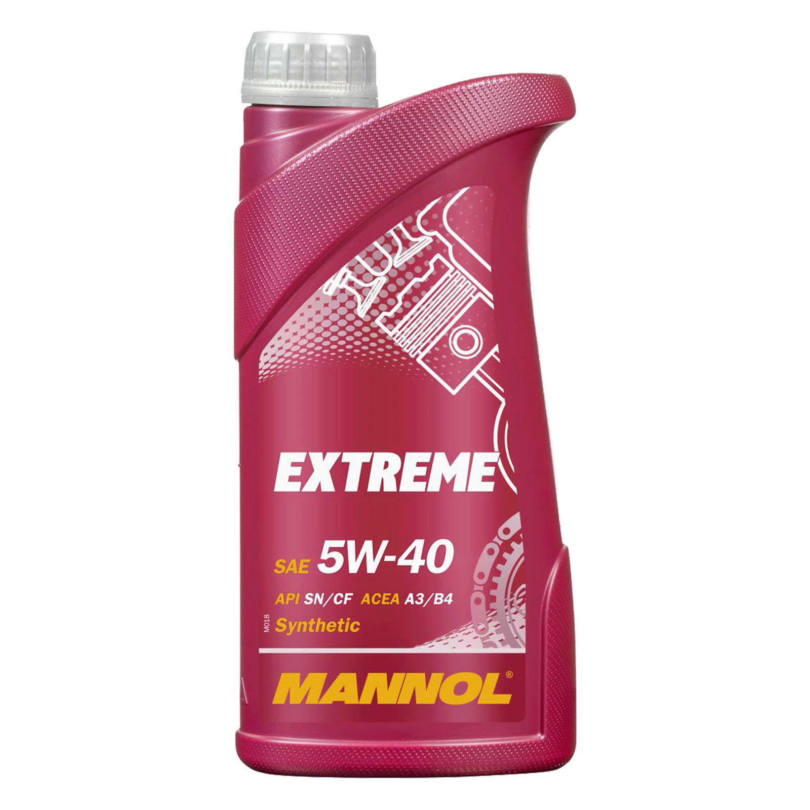 7L MOTORÖL MANNOL EXTREME 5W-40 5W40 MOTORENÖL passend für MB ...