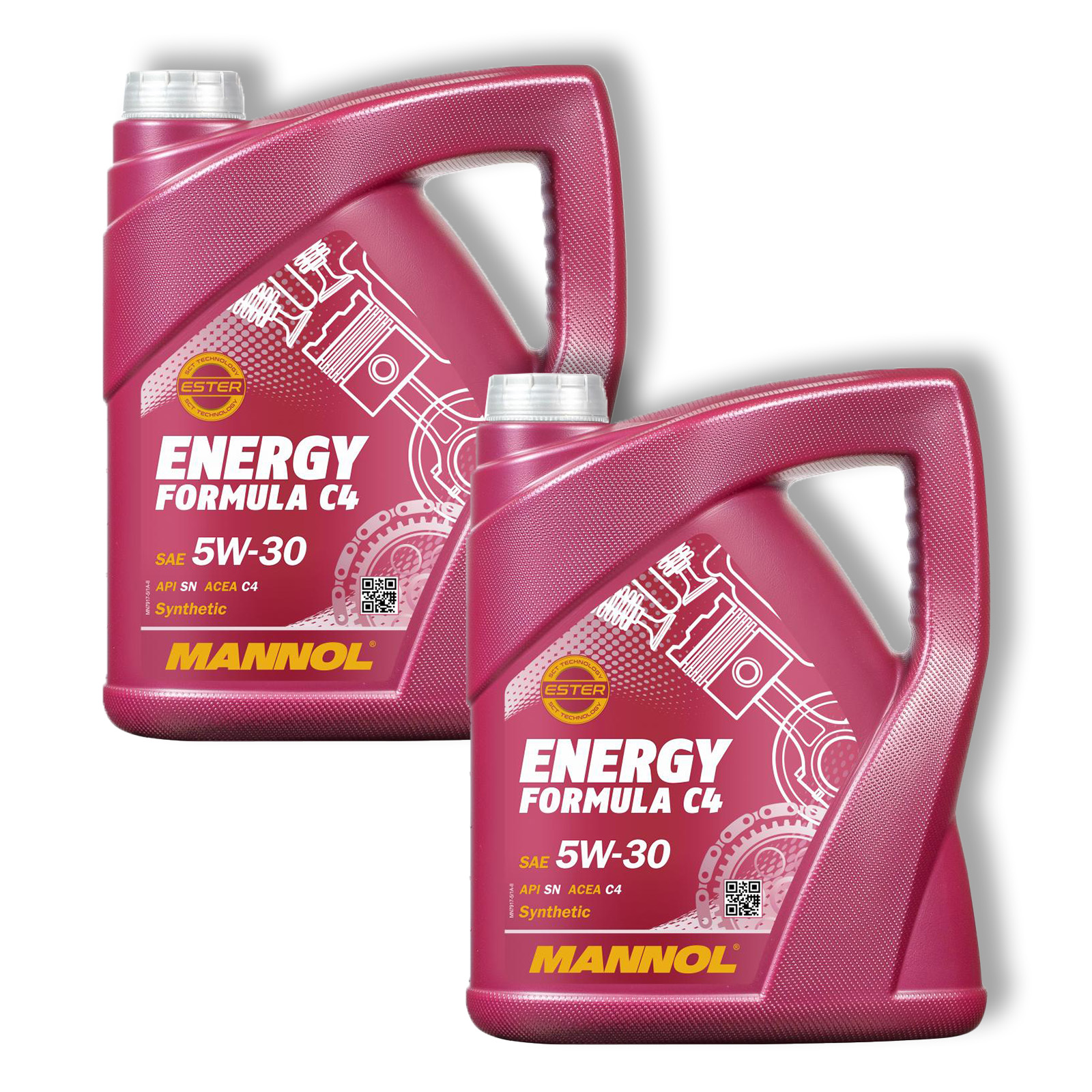2x 5L Mannol Energy Formula C4 5W-30 MN7917-5