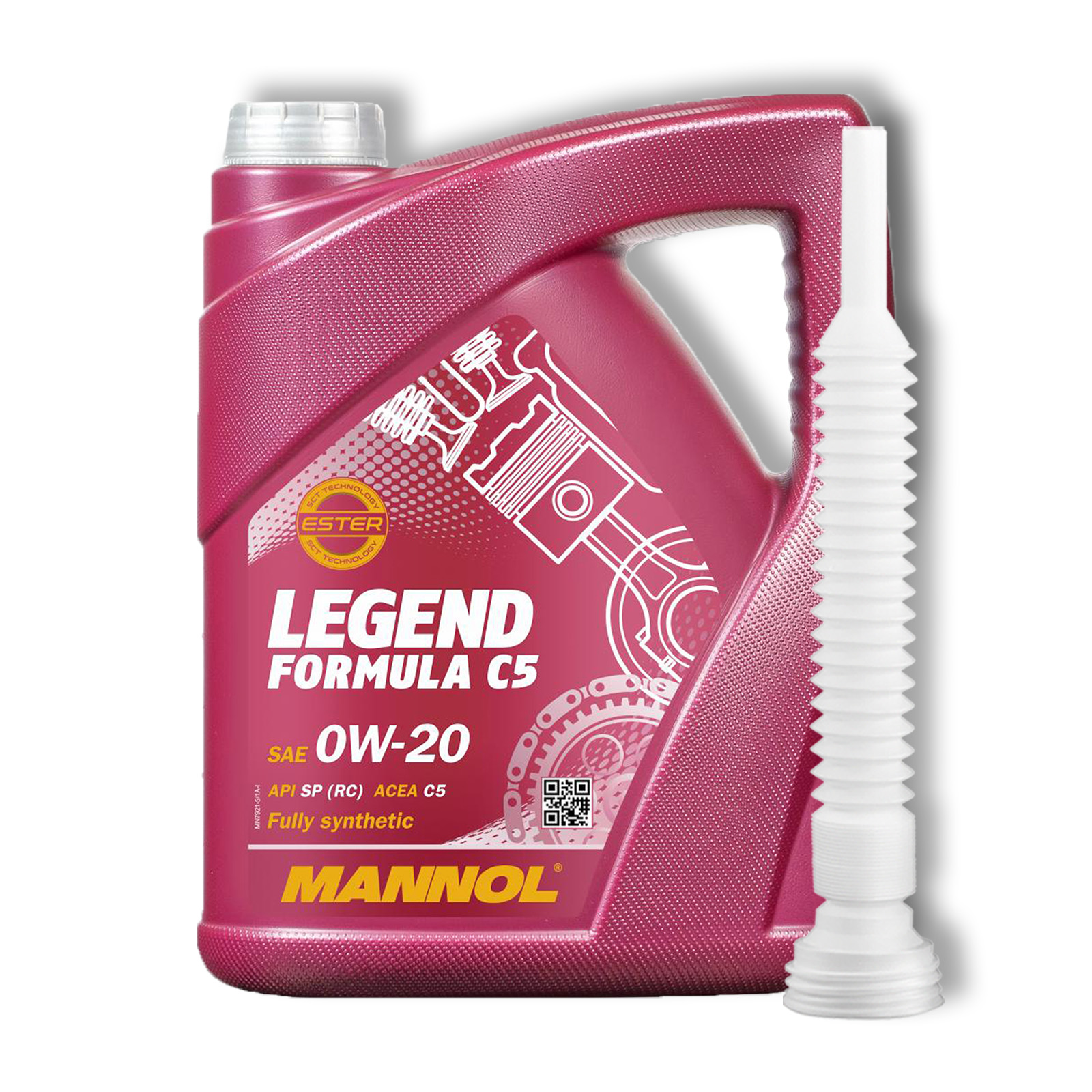 5L Mannol Legend Formula C5 Motoröl 0W-20 passend für ACEA C5 MB 22...
