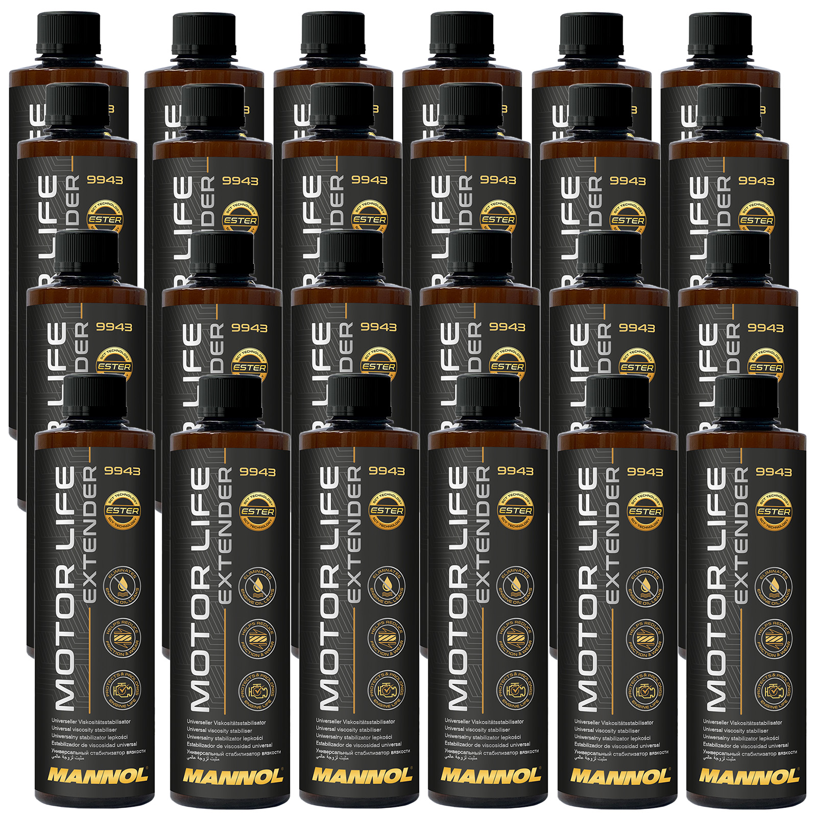 24x 450 ml Mannol Motor Life Extender