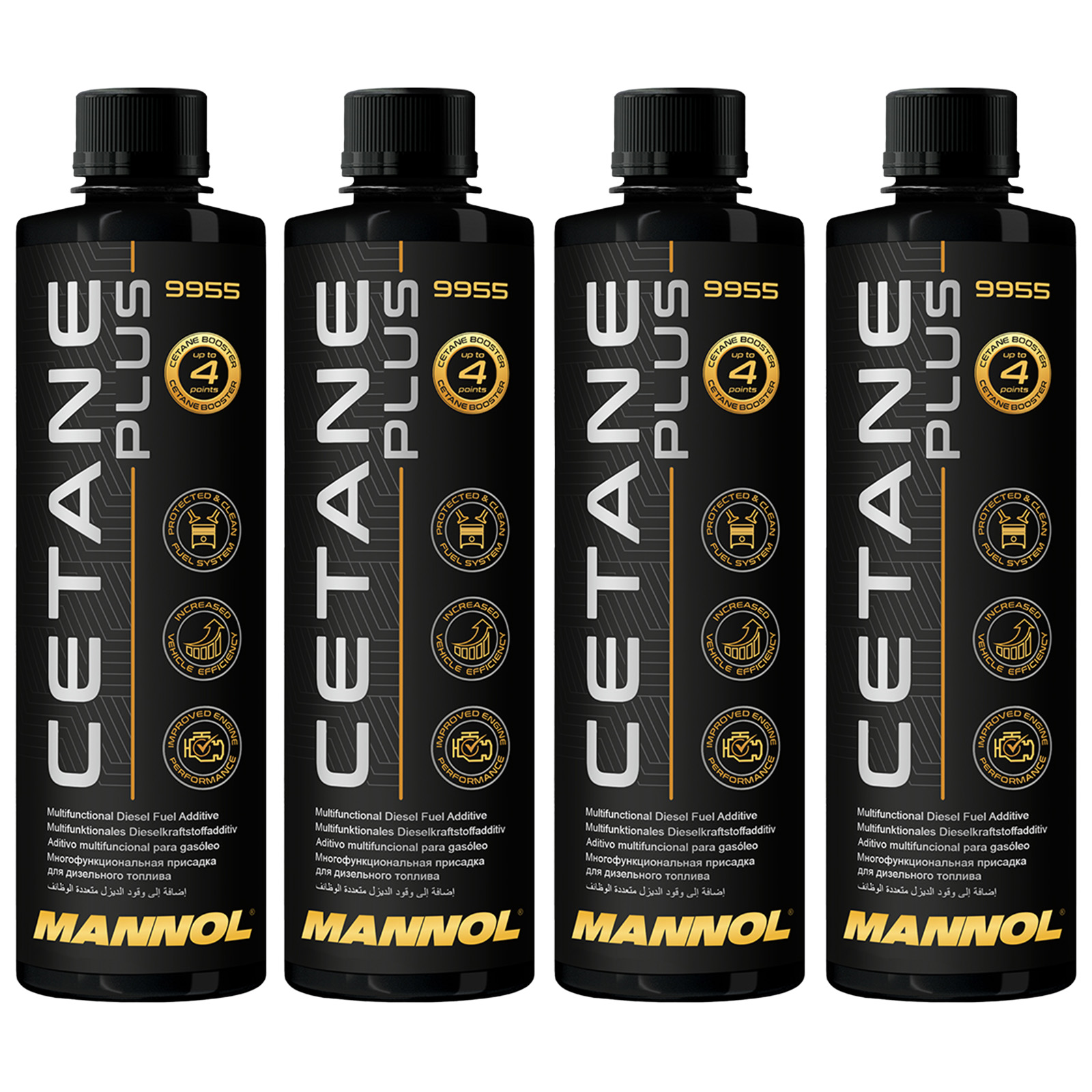 4x 450 ml Mannol Cetane Plus
