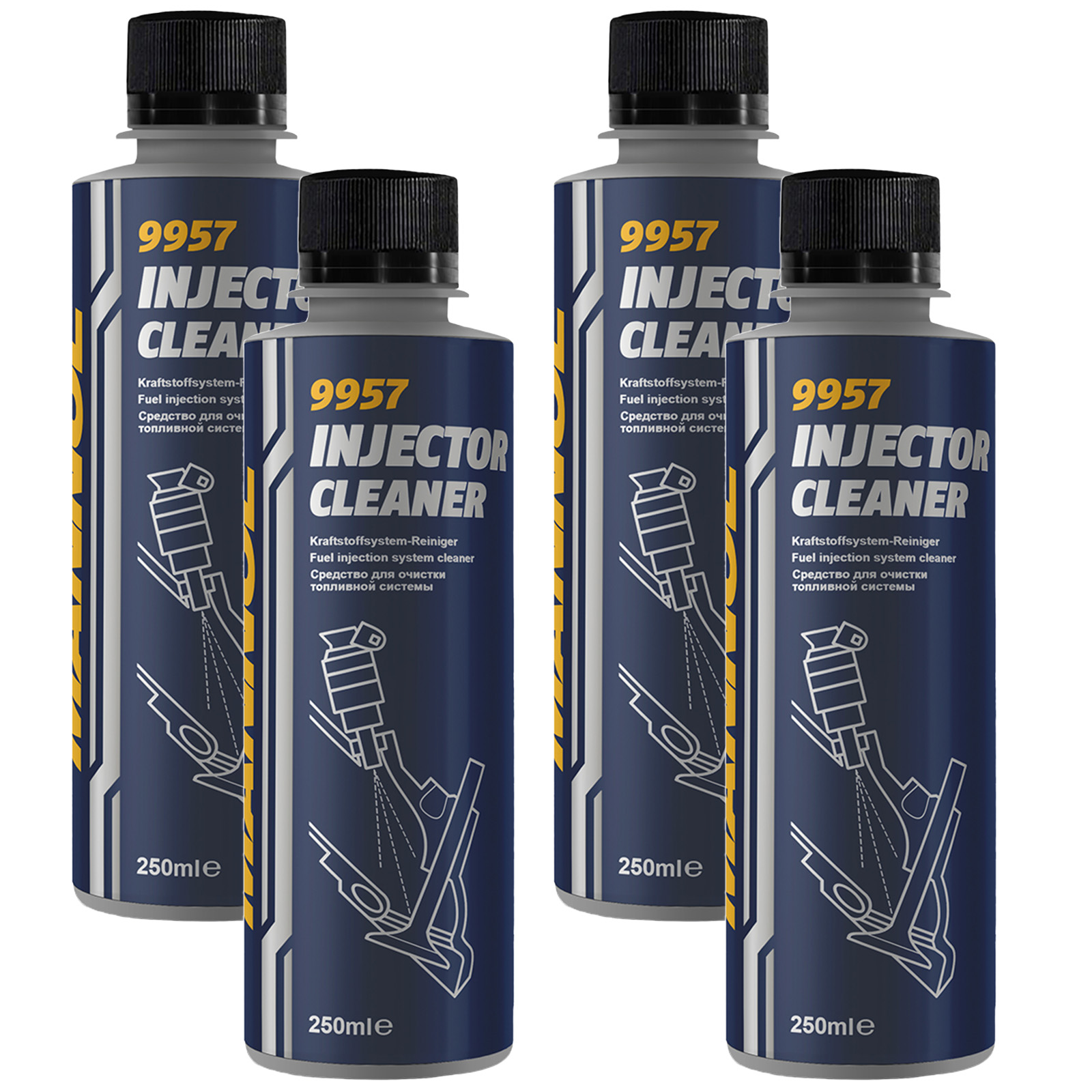 4x 250 ml Mannol Injector Cleaner