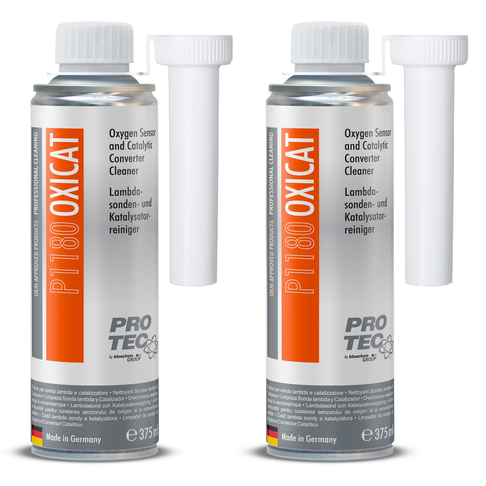 2x 375ml Pro-Tec OXICAT Hochleistungsreiniger für Katalysatoren & La...
