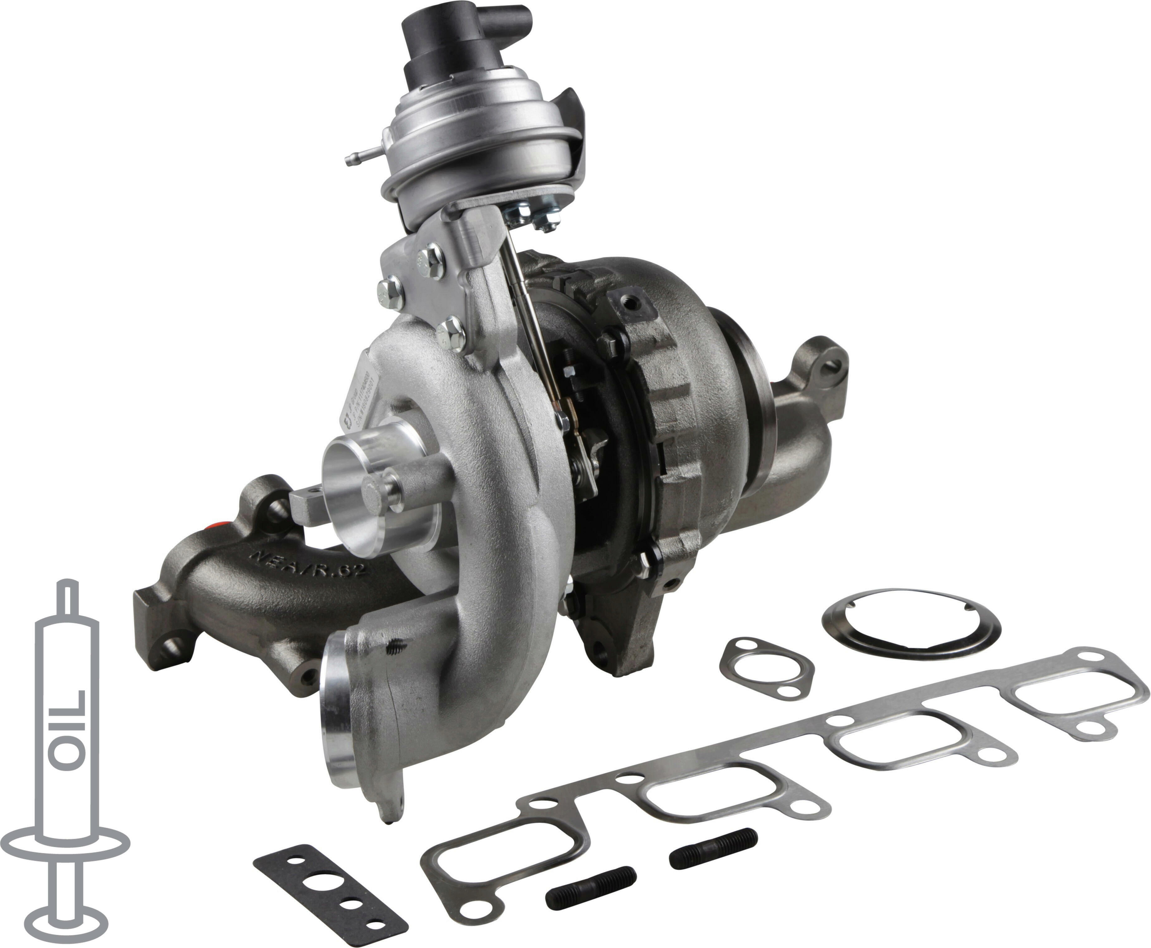 Abgas Laderlader Aufladung passend für VW Golf 6 1.6 Caddy 3 5 Skoda Octavia 2