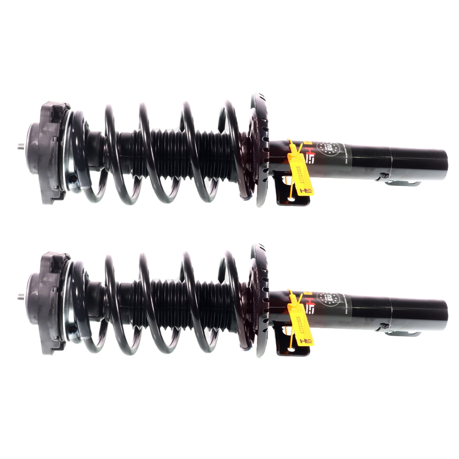 2x Komplett Federbein Stoßdämpfer vorne passend für VW Polo 9...