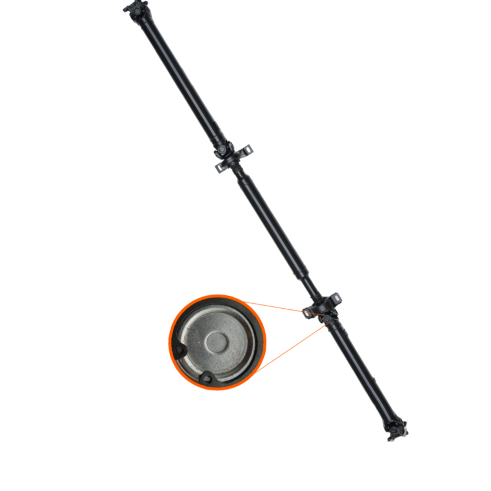 Gelenkwelle Achsantrieb Hinten passend für Mercedes Vito Mixto W639 3-t ...