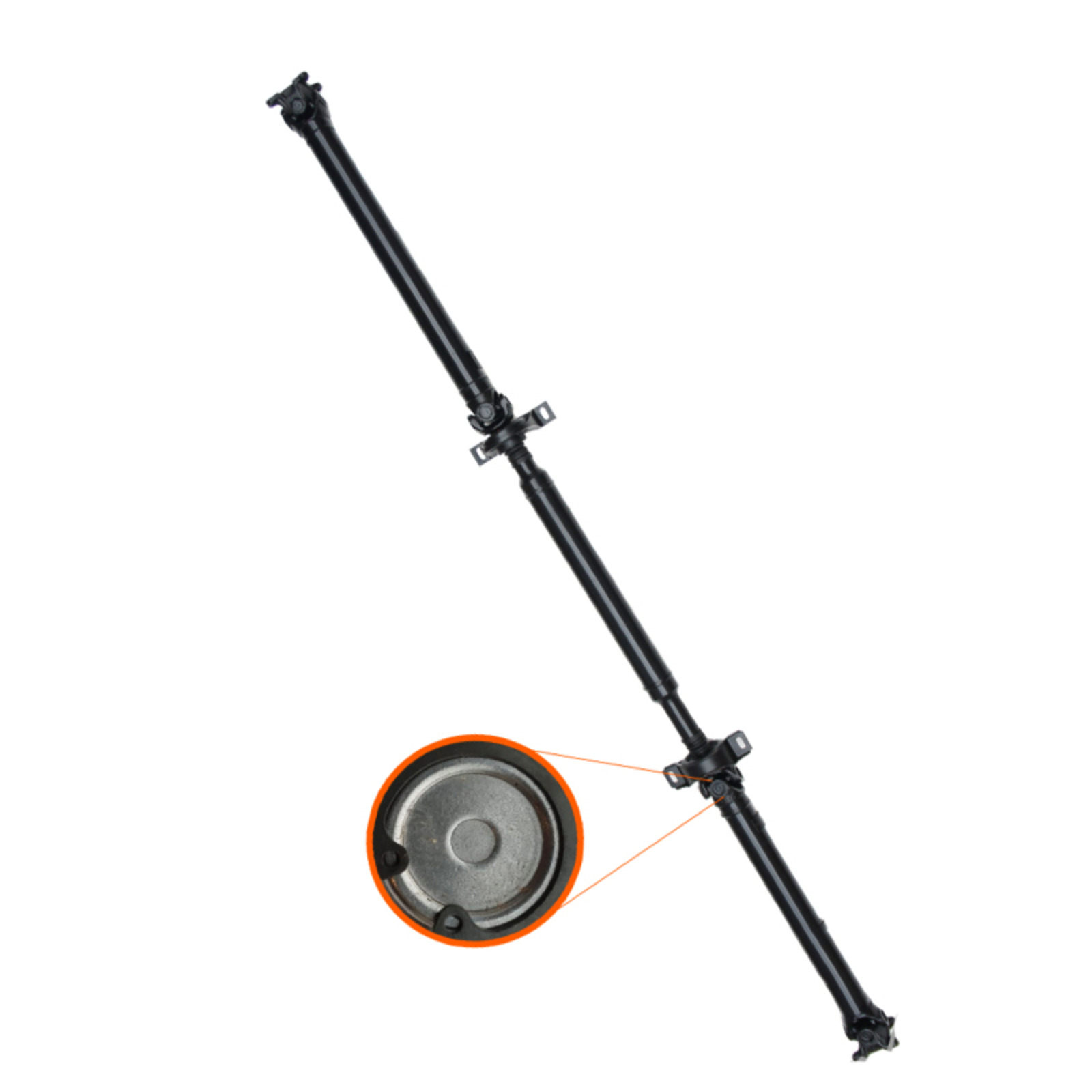 Gelenkwelle Achsantrieb Hinten passend für Mercedes Vito Mixto W639 3-t ...