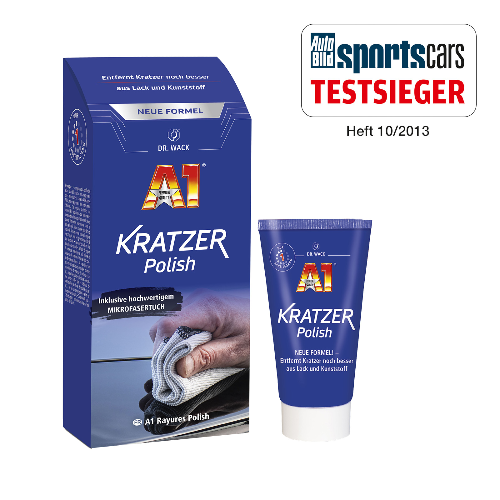 Dr. Wack A1 Nano Kratzer Polish 50 ML Nano-Tech-Politur brillante Oberfläche