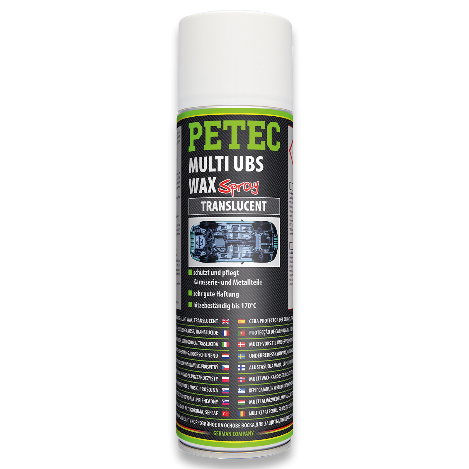 PETEC Multi UBS Wax Unterbodenschutz 500ml
