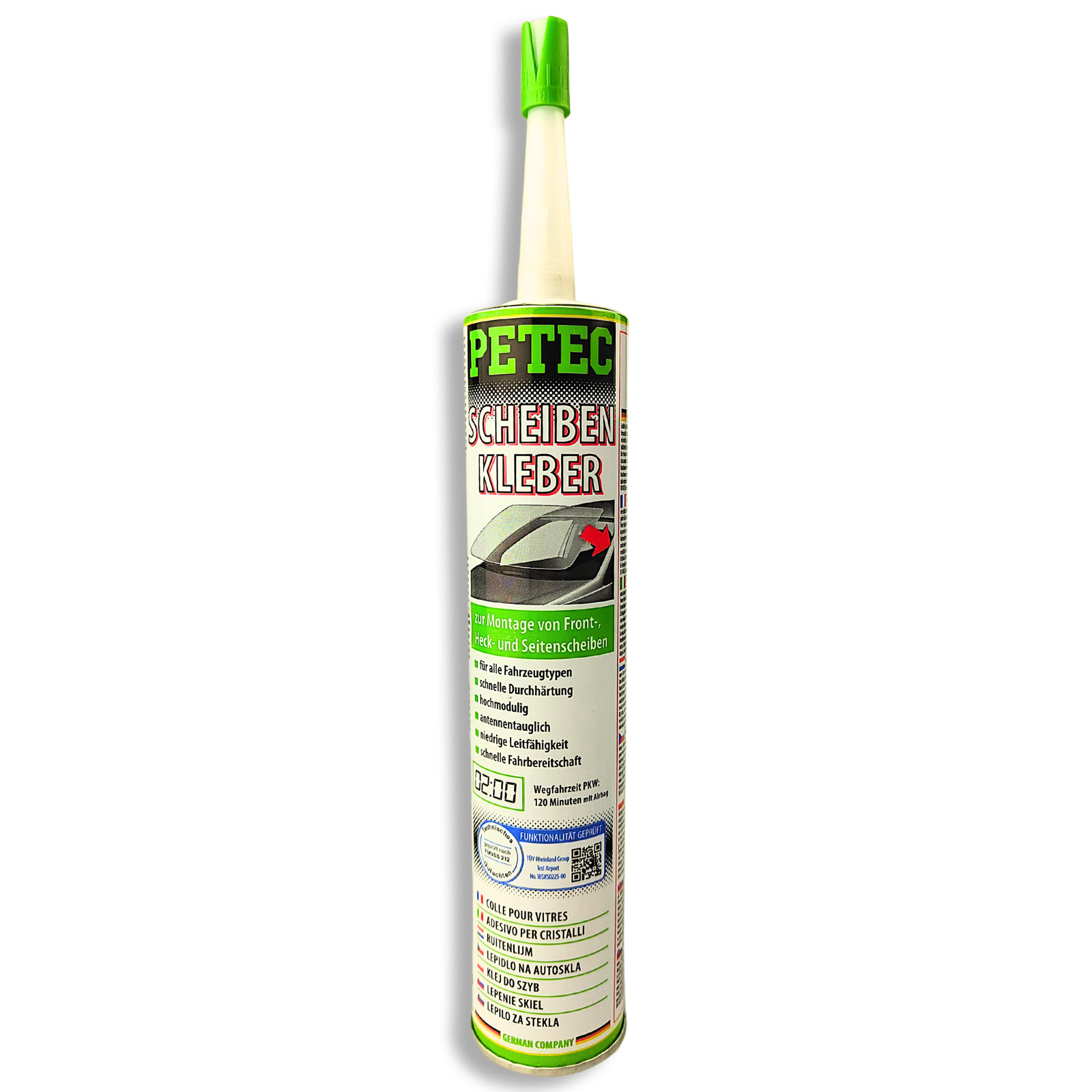 PETEC Scheibenkleber Set