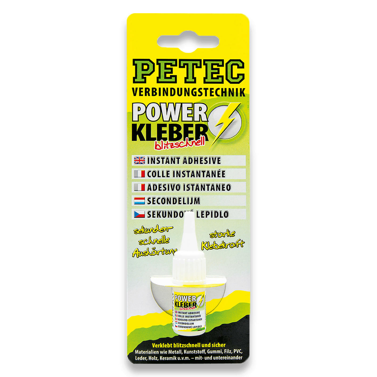 PETEC Powerkleber 3g / Sekundenkleber